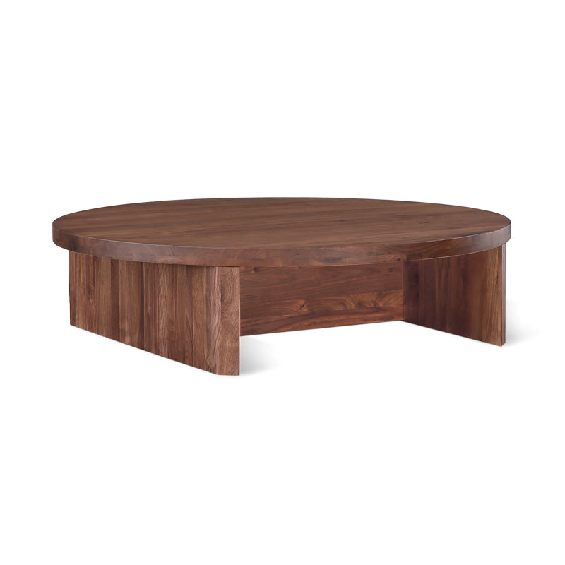 Field Coffee Table Round, Walnut – Sundays Company Canada