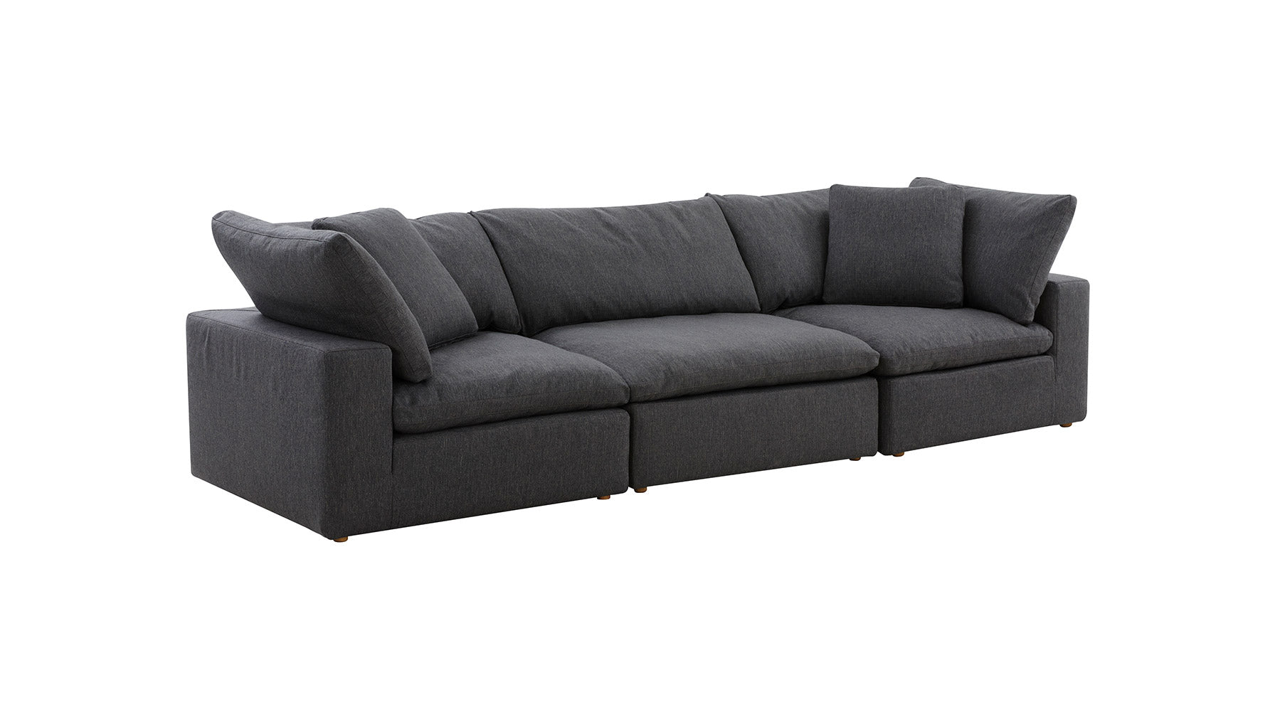 Movie Night™ 3-Piece Modular Sofa, Large, Dark Shadow