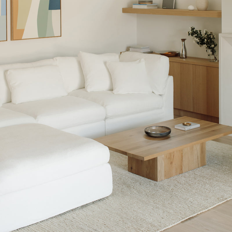 white sofa