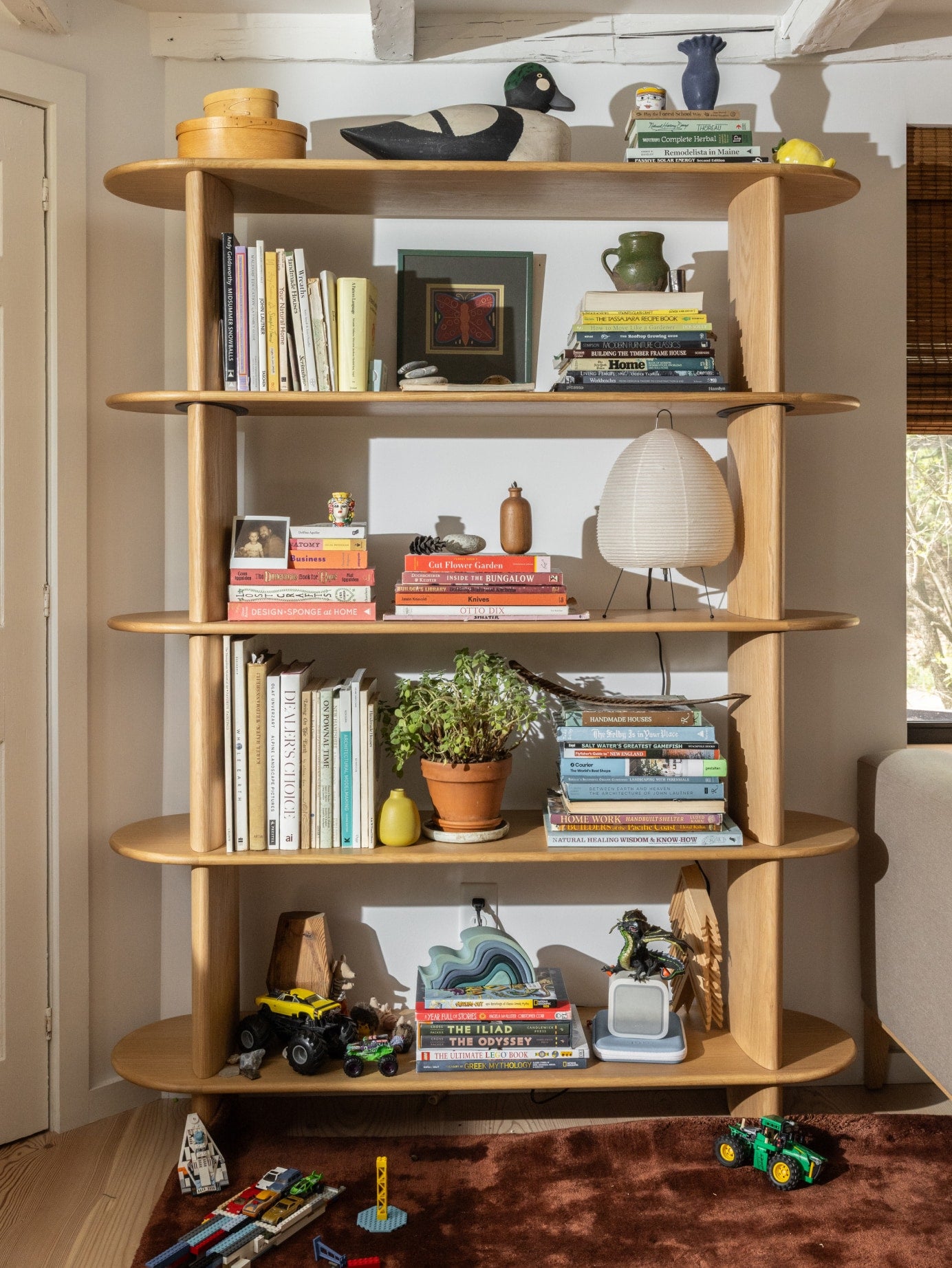 Union Bookshelf, White Oak