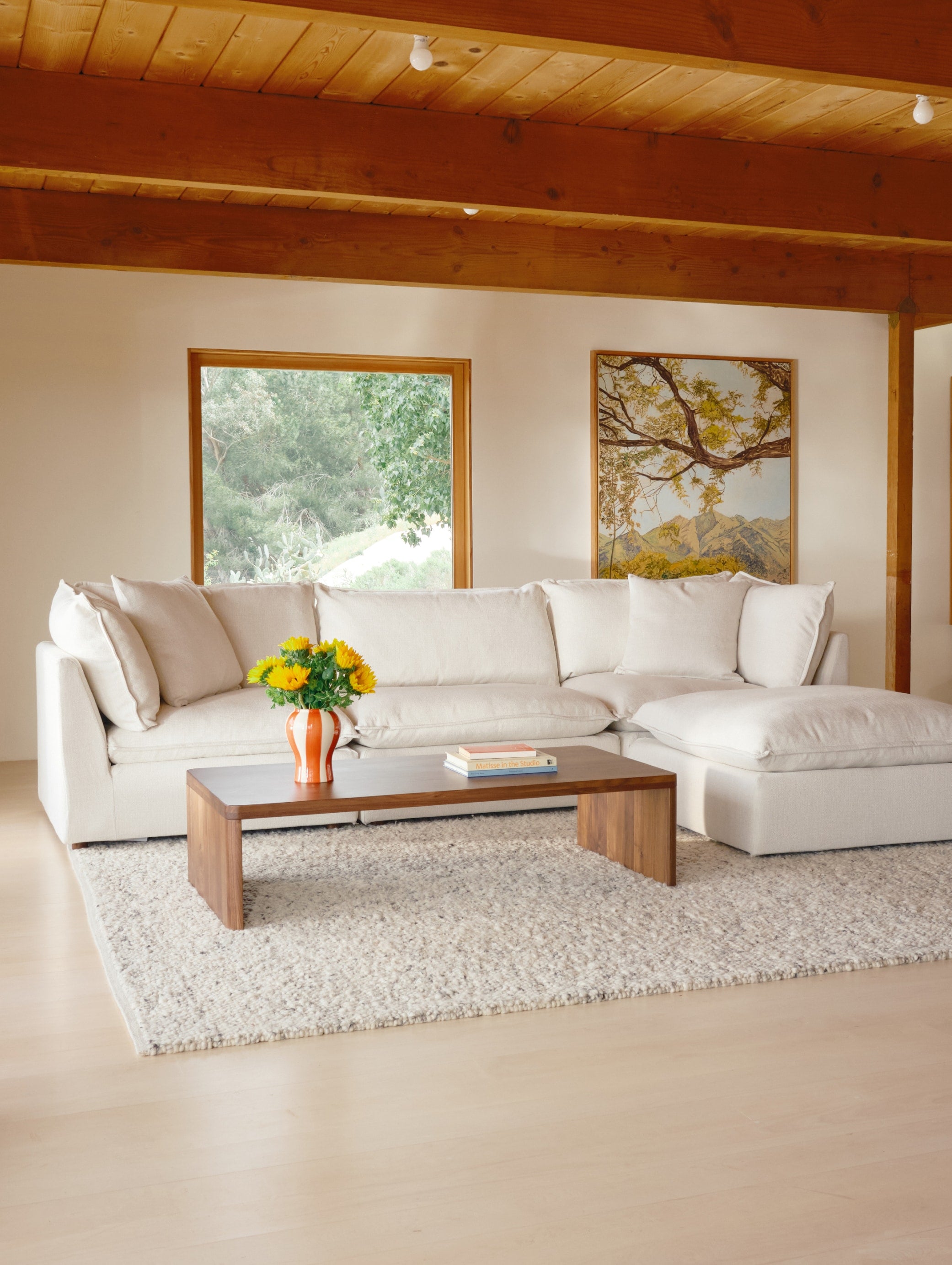 Chill Time 4-Piece Modular Sectional, Nomad Snow