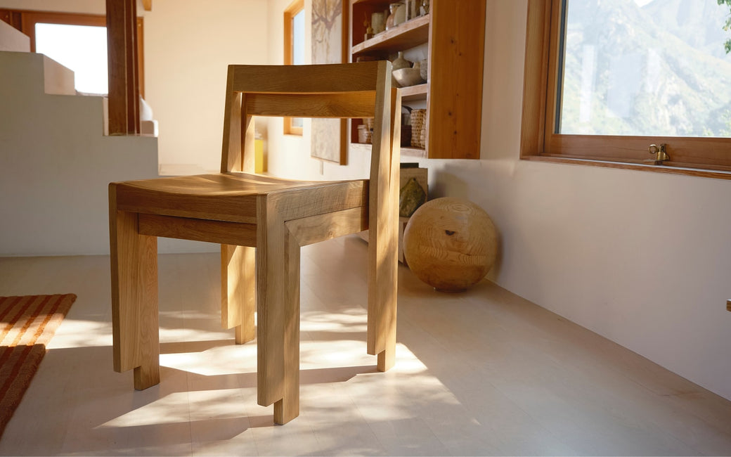 Plane Dining Chair (Set of Two), Oak