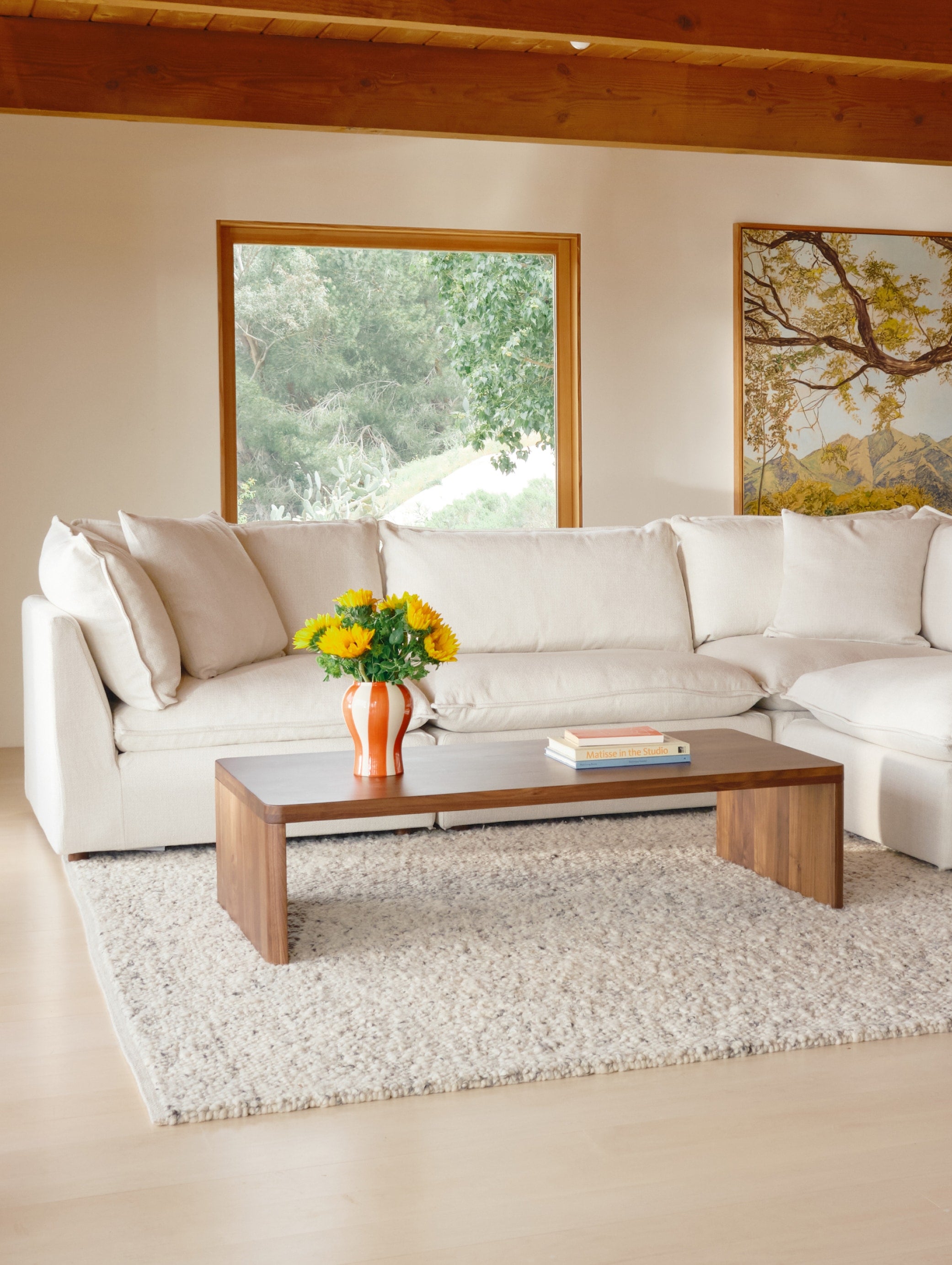 Form Coffee Table, Small, American Walnut