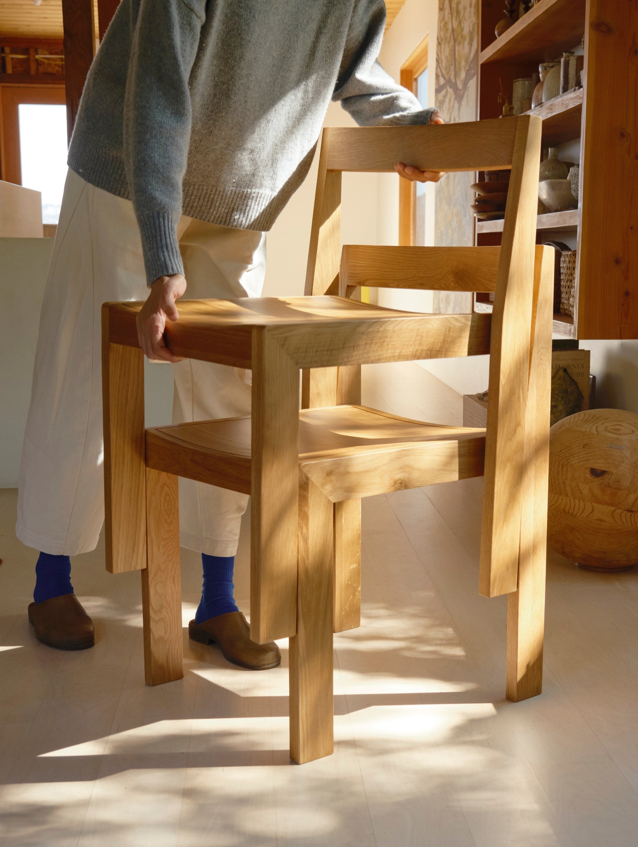 Plane Dining Chair (Set of Two), Oak
