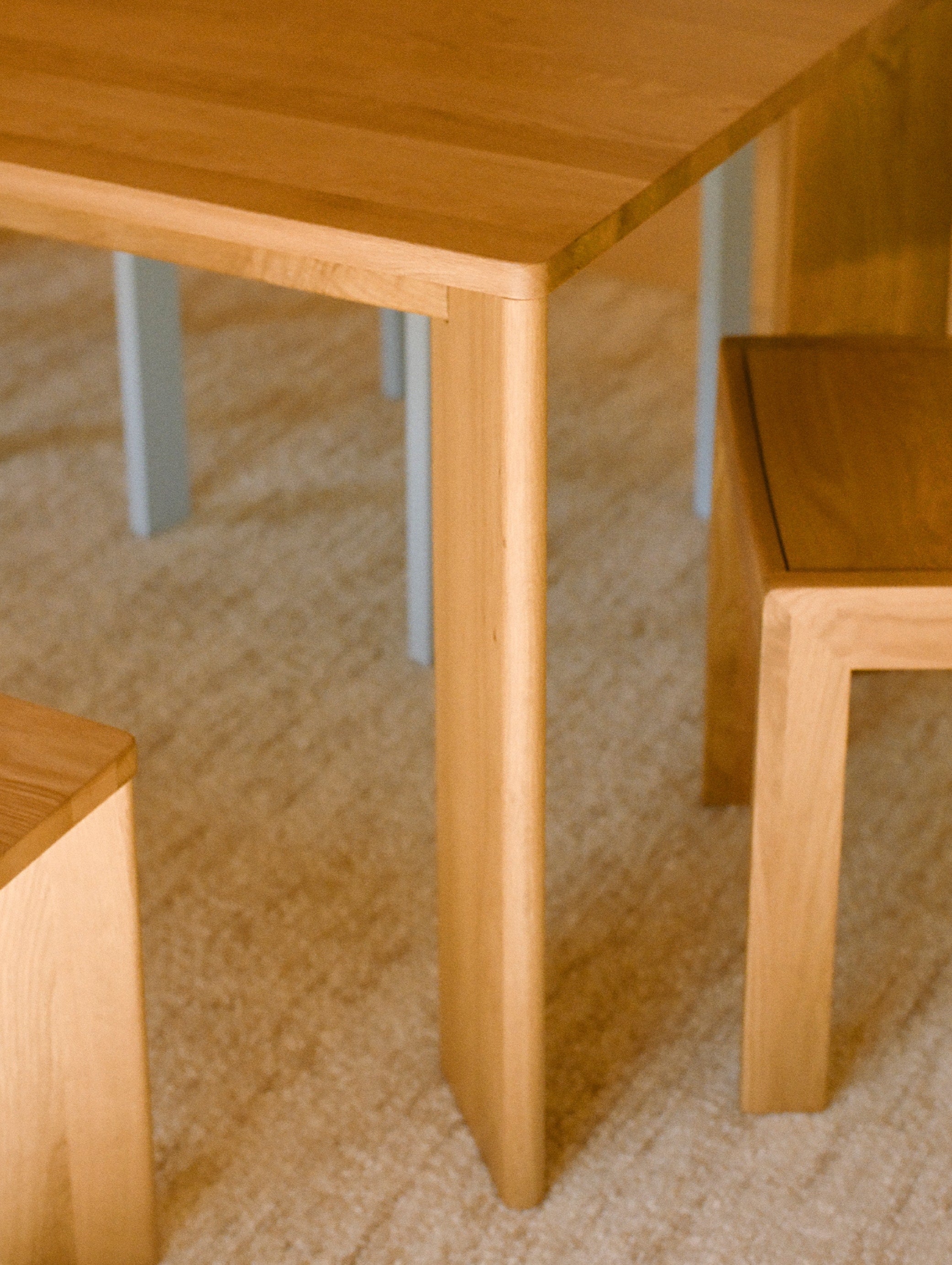Frame Dining Table, Seats 8-10 People, Oak
