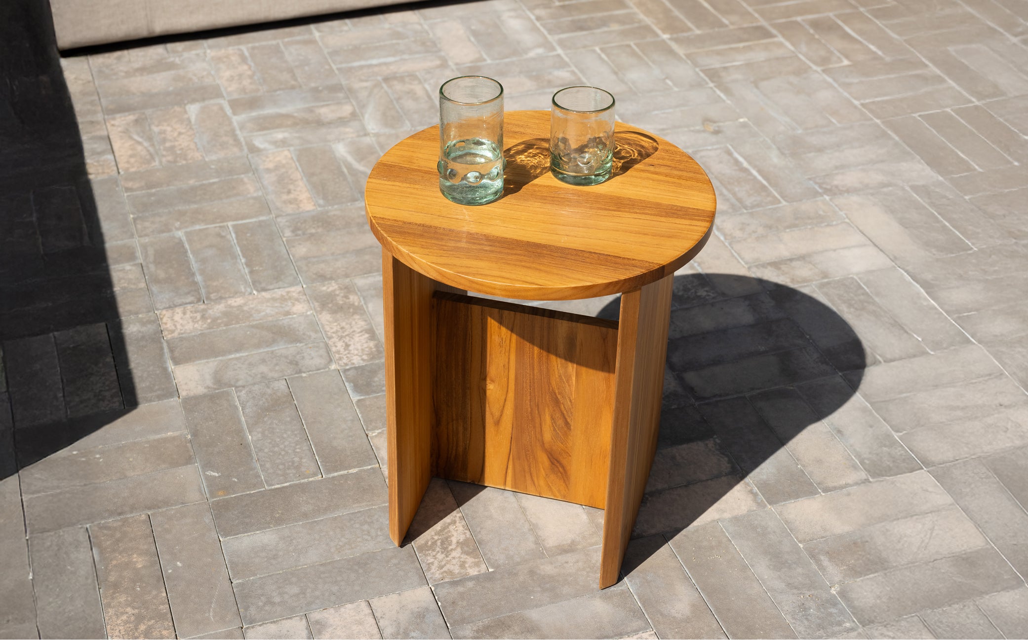 Field Stool, Teak
