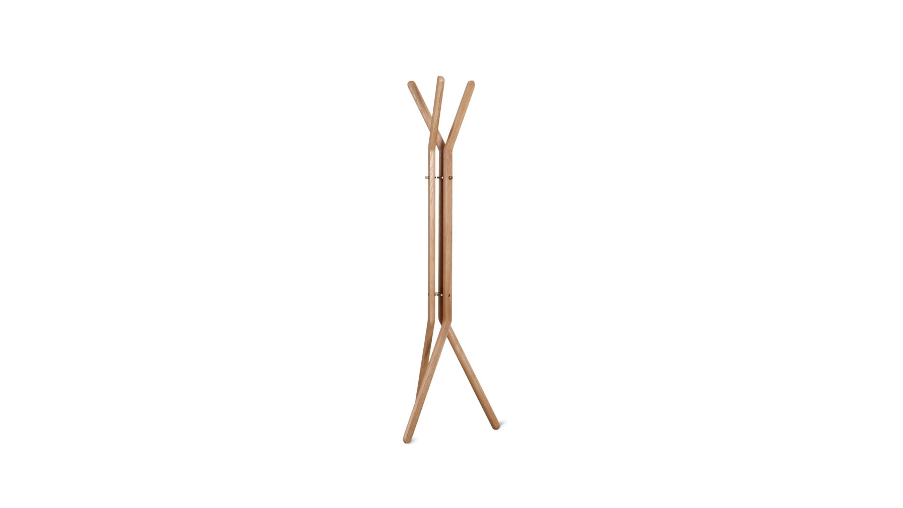 Unwind Coatrack, Stained Oak - Image 10