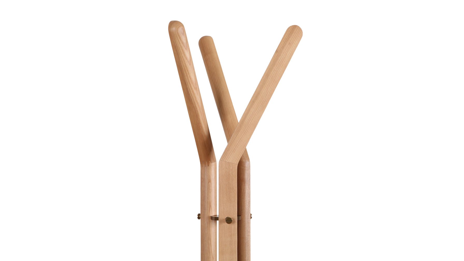 Unwind Coatrack, Stained Oak - Image 7