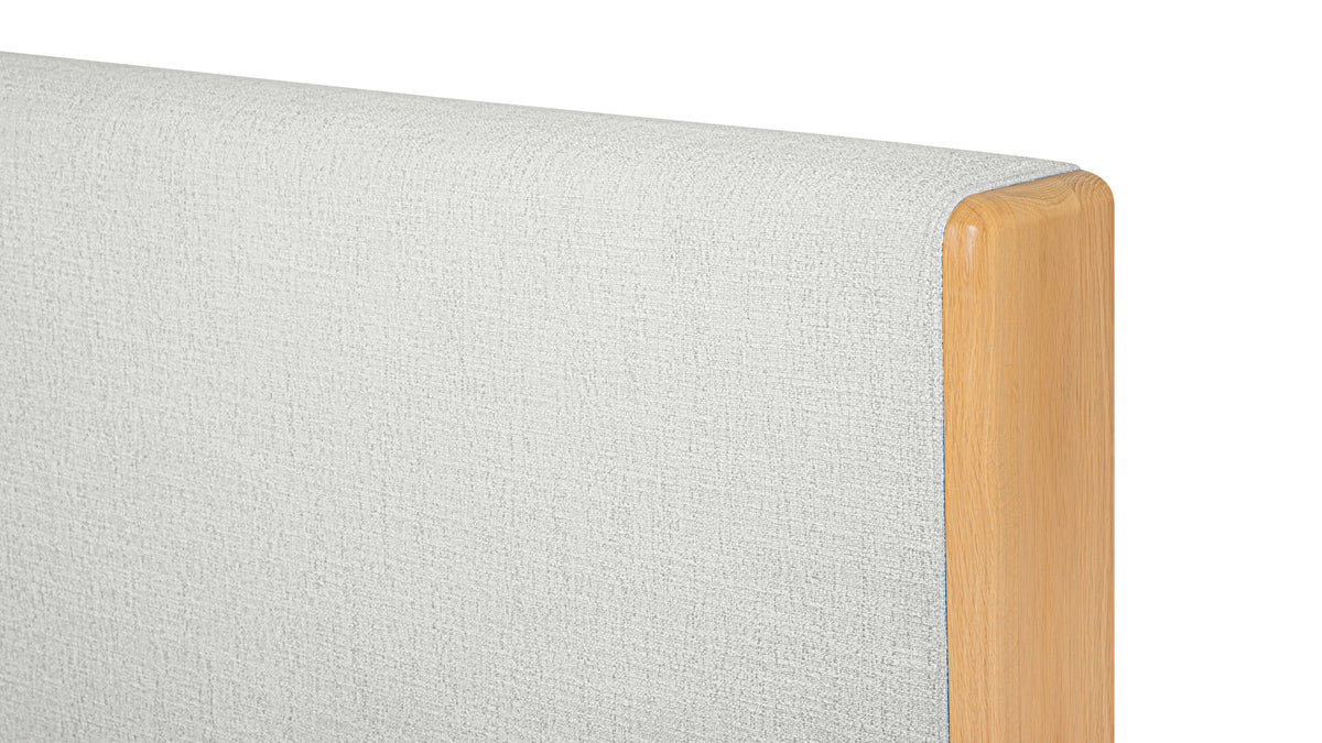 First Class Bed, King, Oak/Pumice