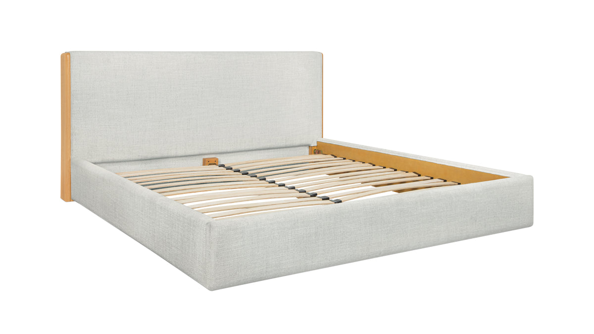 First Class Bed, King, Oak/Pumice