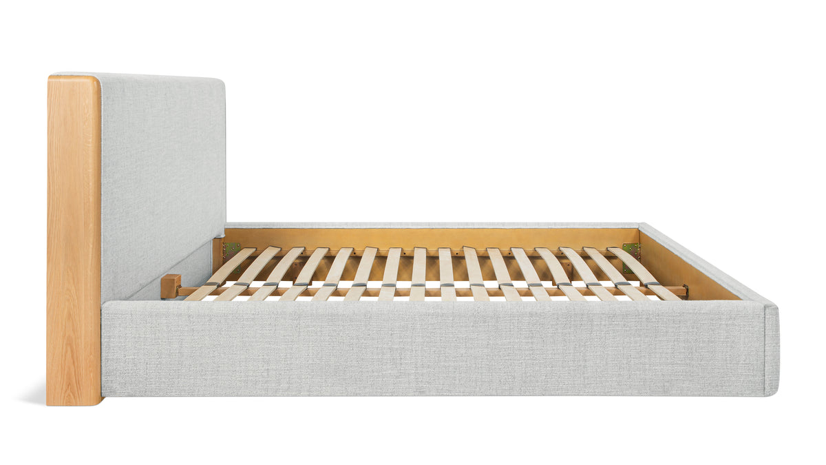 First Class Bed, Queen, Oak/Pumice