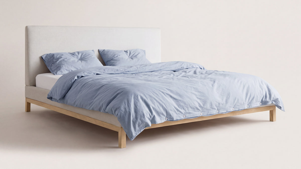 Harbour Bed, Queen, Pale Oak_image