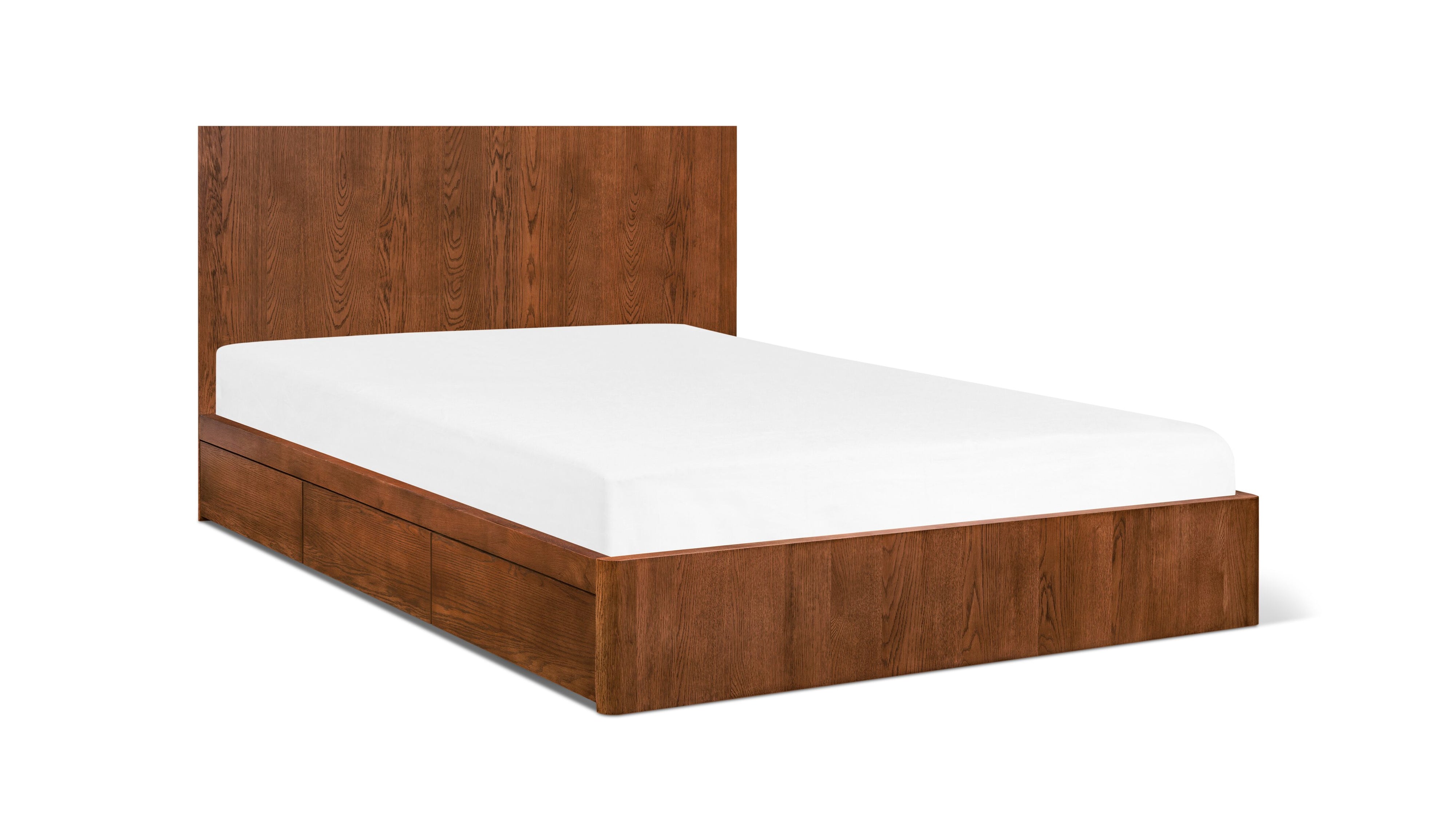 Form Storage Bed, Queen, Stained Walnut - Sundays Company CanadaBED-JU-001-116-0