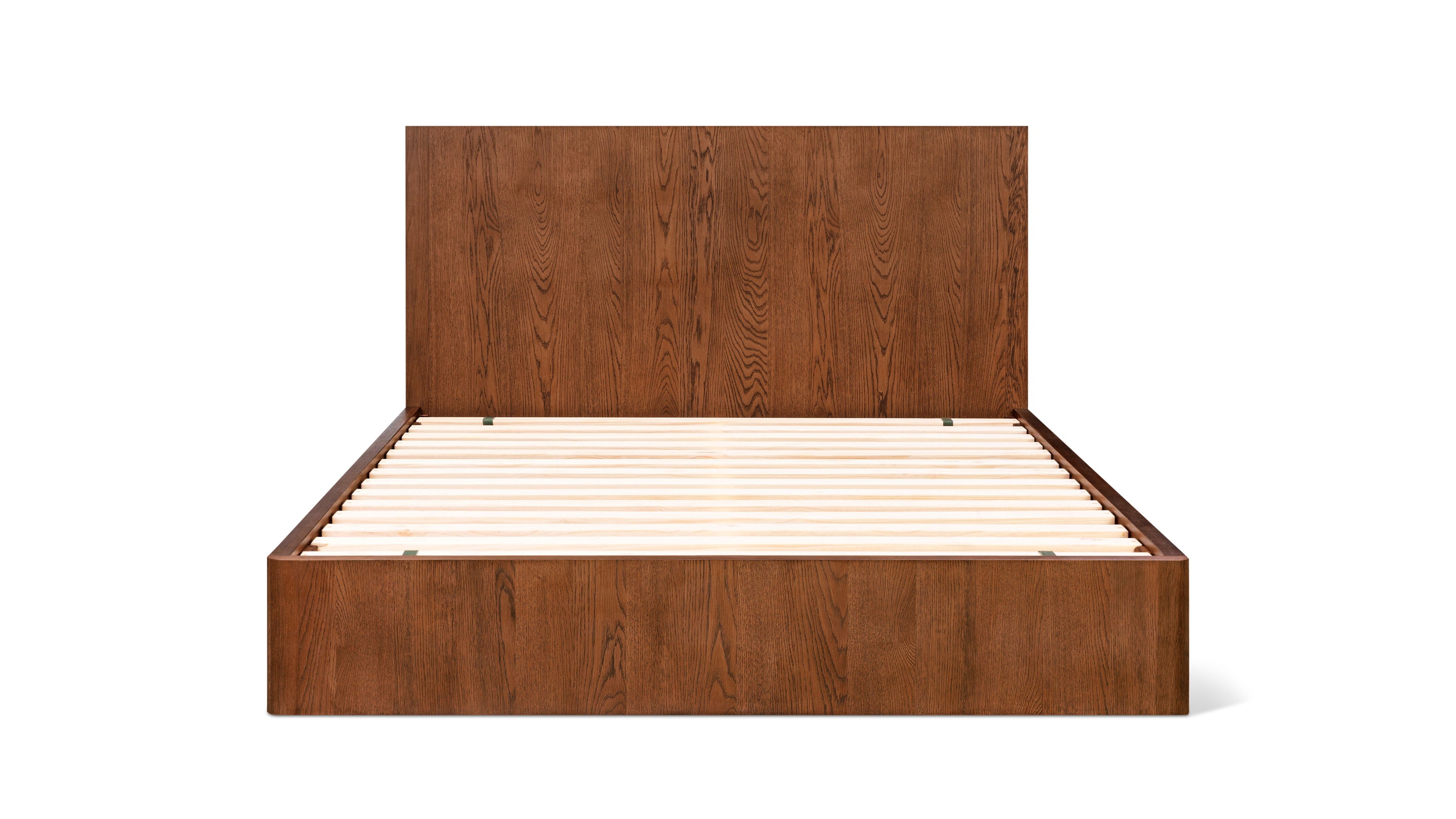 Form Storage Bed, Queen, Stained Walnut - Sundays Company CanadaBED-JU-001-116-0