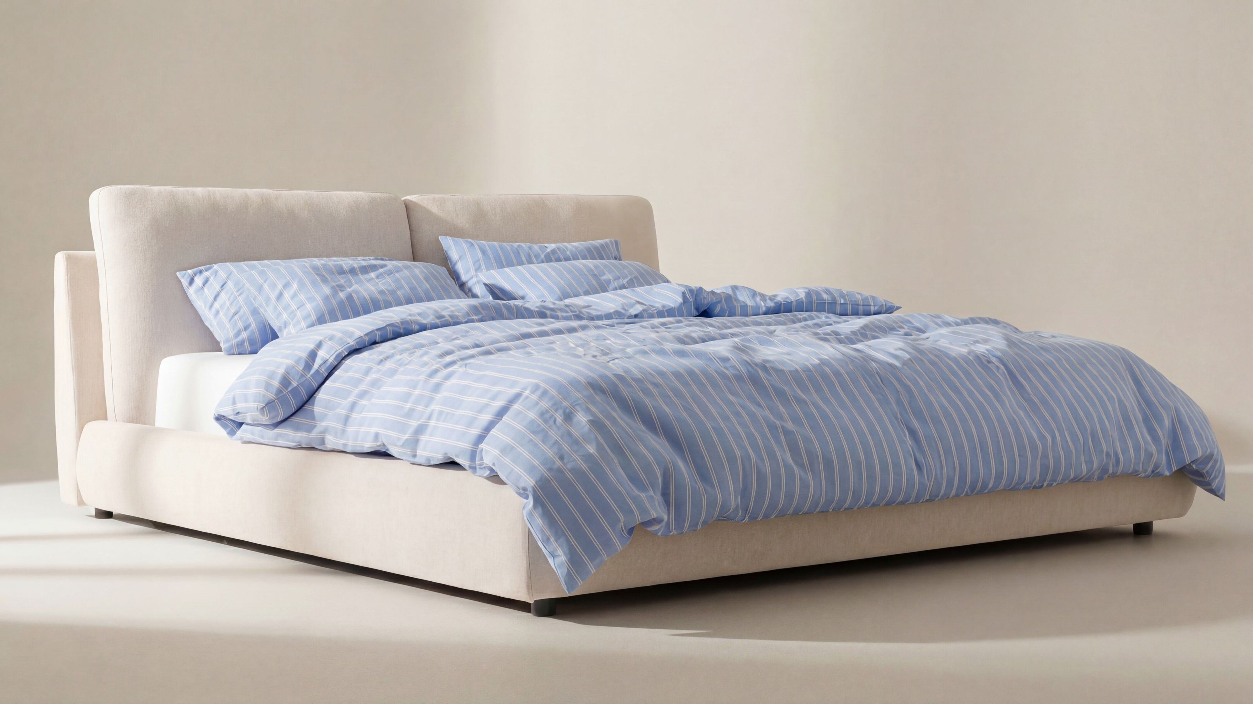 Cloud Bed, Queen, Latte