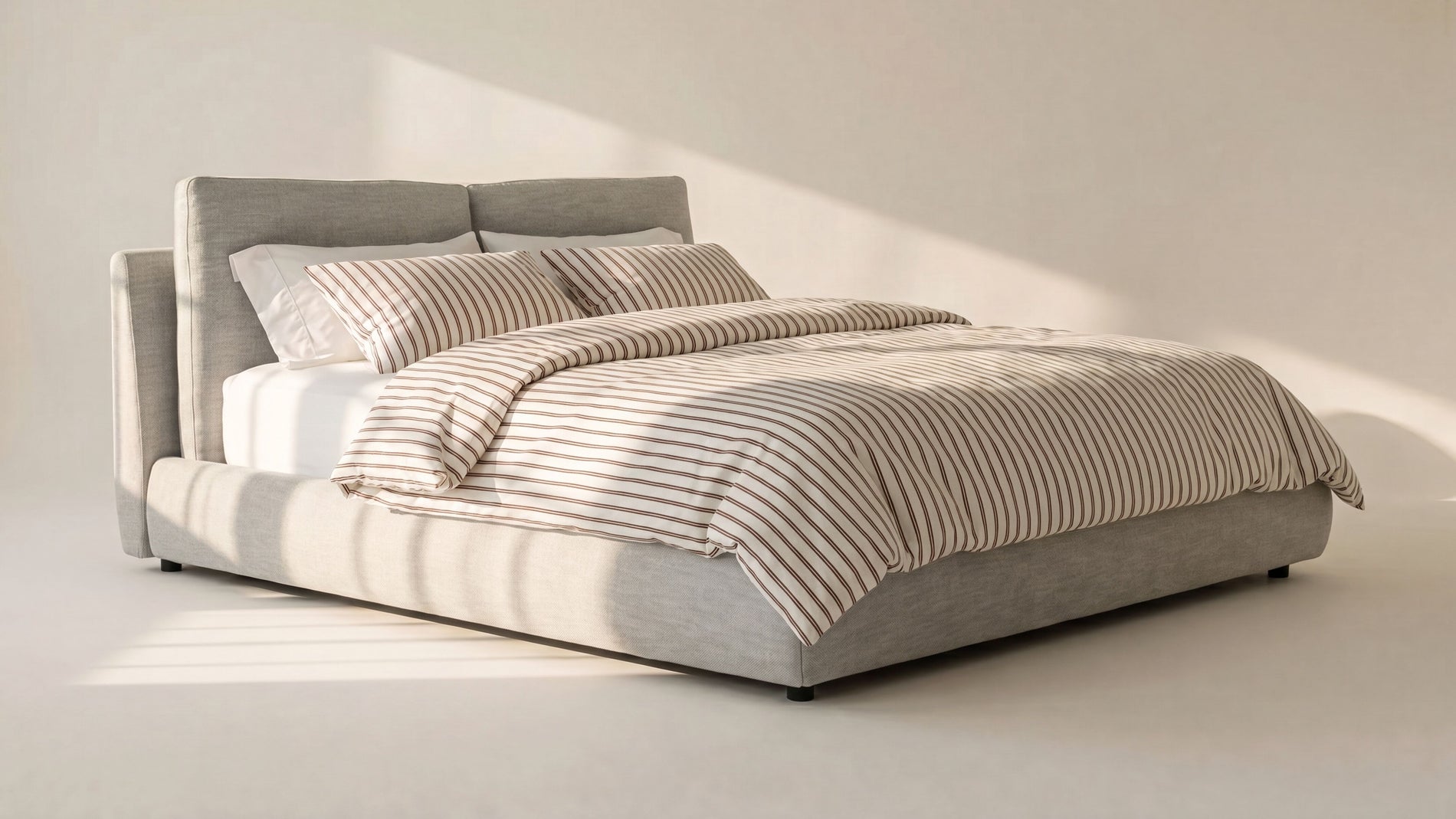 Cloud Bed, King, Stone_image