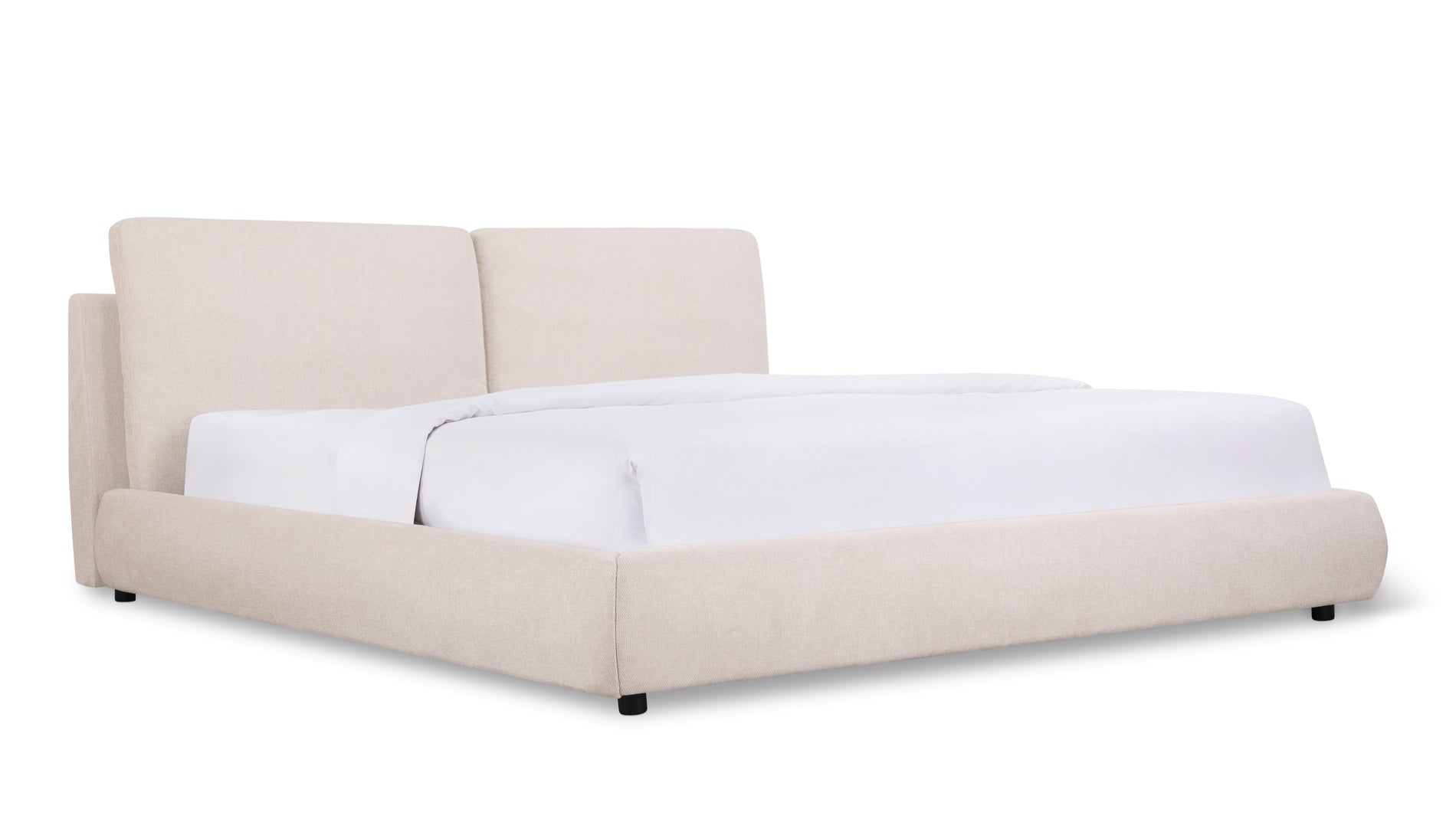 Cloud Bed With Storage, King, Latte_image