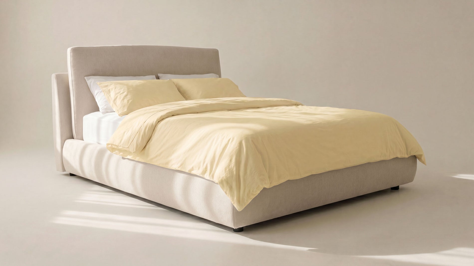 Cloud Bed, Full, Latte_image