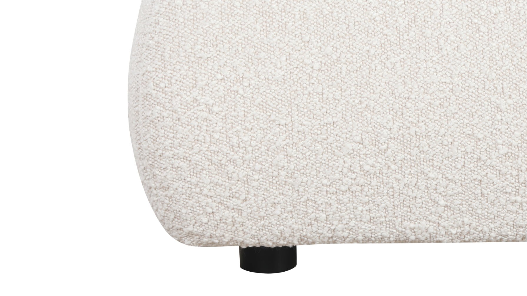 Cloud Bed, Full, Cream Boucle - Image 8