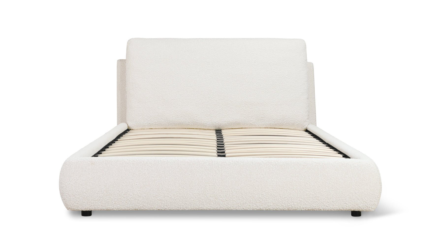 Cloud Bed, Full, Cream Boucle