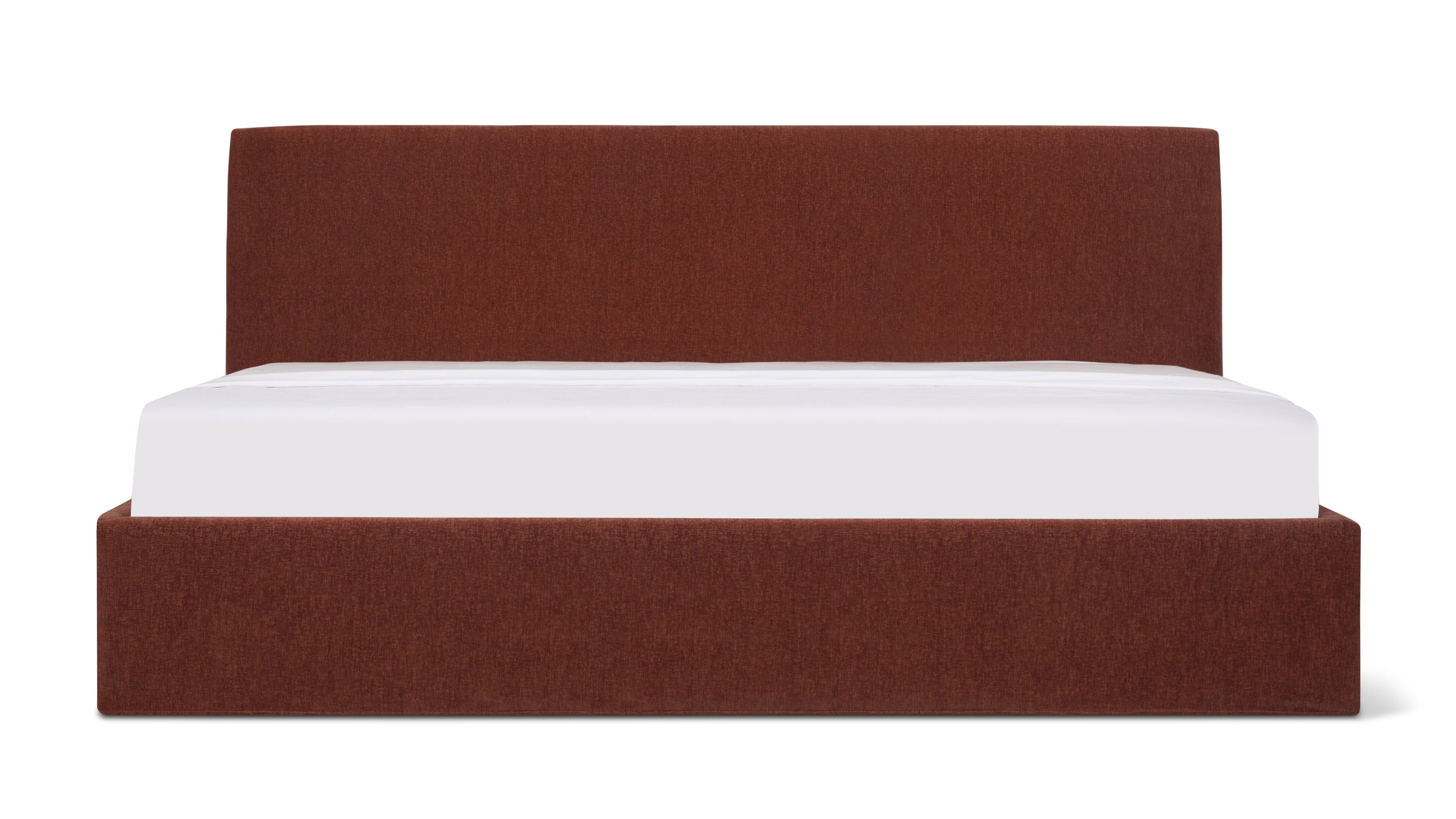 Wave Storage Bed, King, Toffee