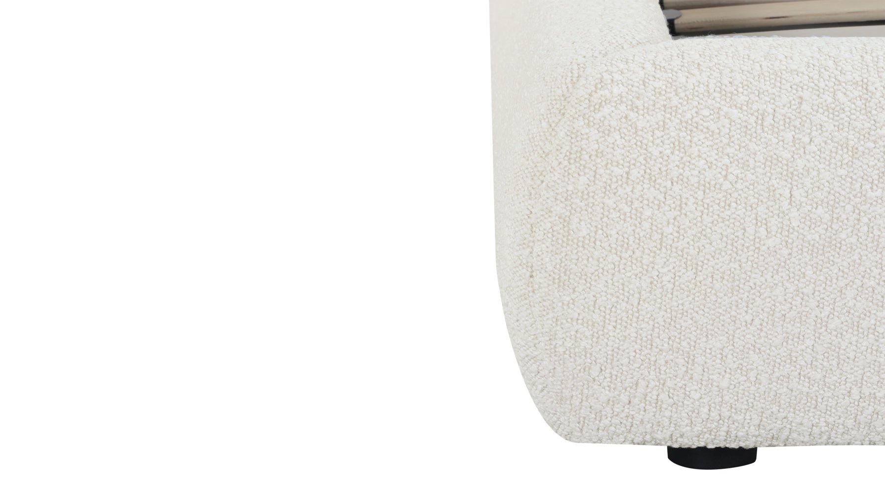Dream Bed, Queen, Cream Boucle