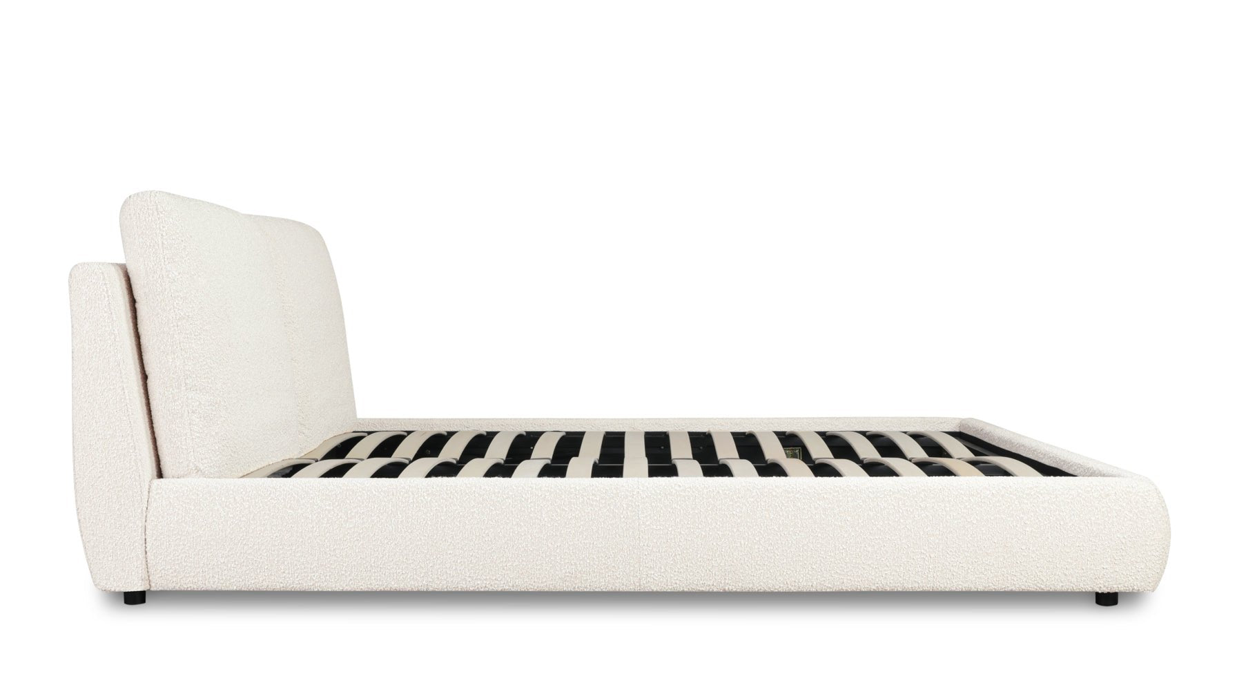 Cloud Bed with Storage, King, Cream Boucle - Sundays Company CanadaBED-RN-008-067-0