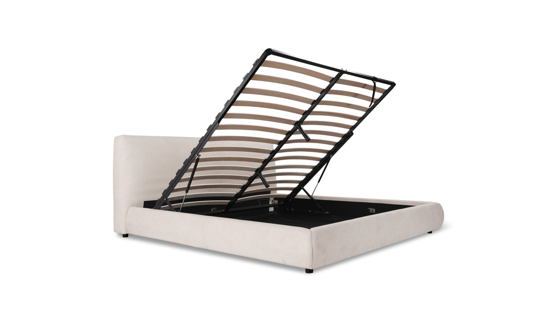 Dream Storage Bed, Queen, Latte