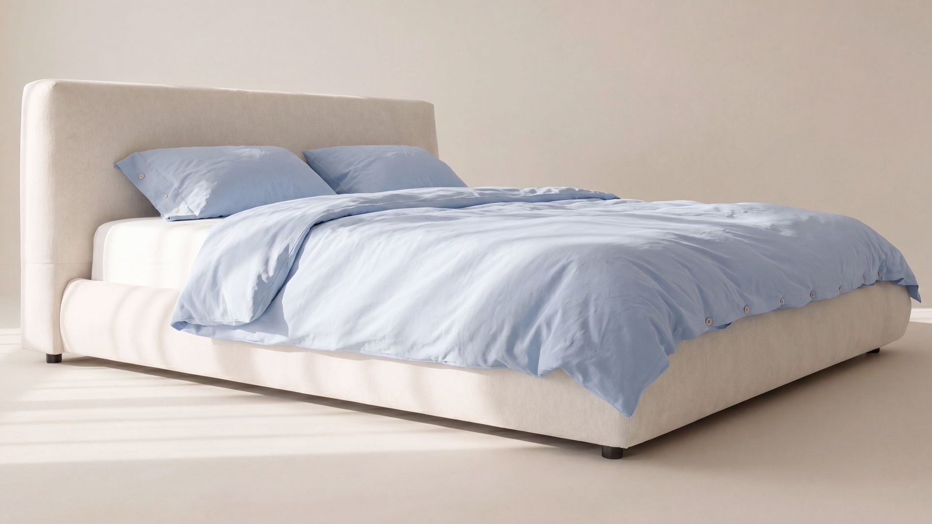 Dream Storage Bed, Queen, Latte_image