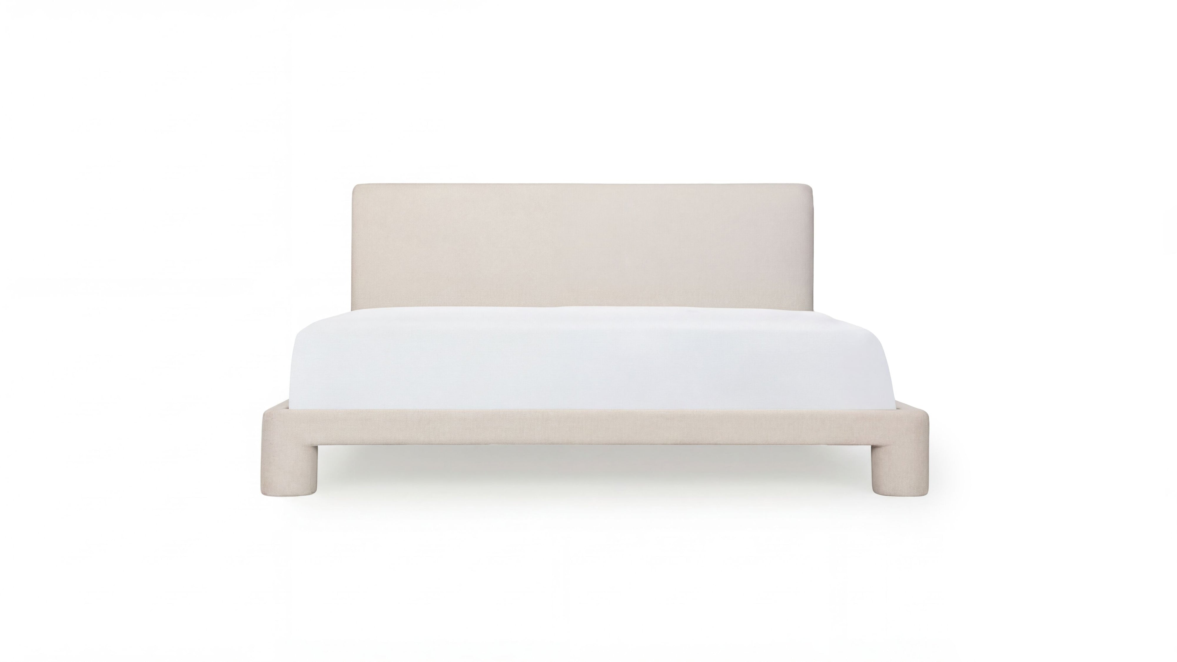 Lunar Bed, Queen, Latte