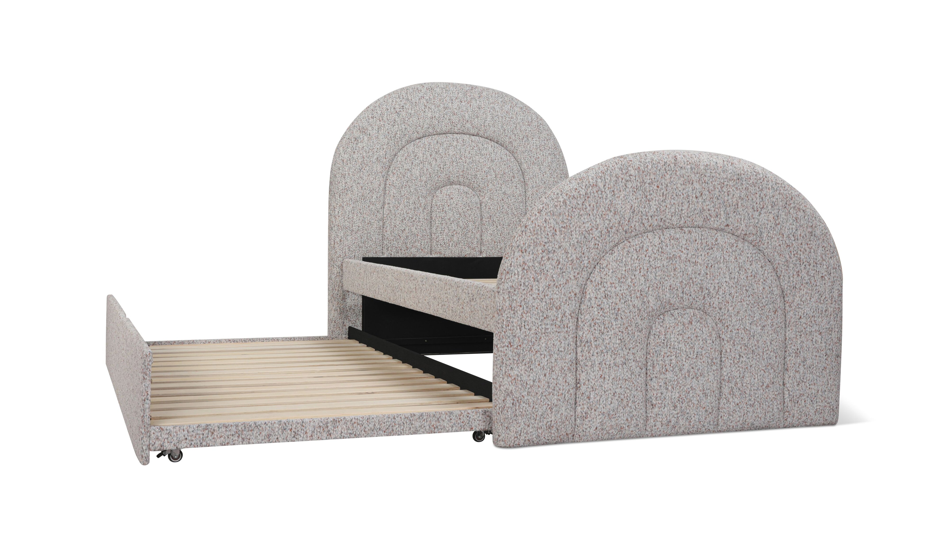 Sunrise Trundle Bed, Twin, Cobble - Sundays Company CanadaBED-RN-035-175-0