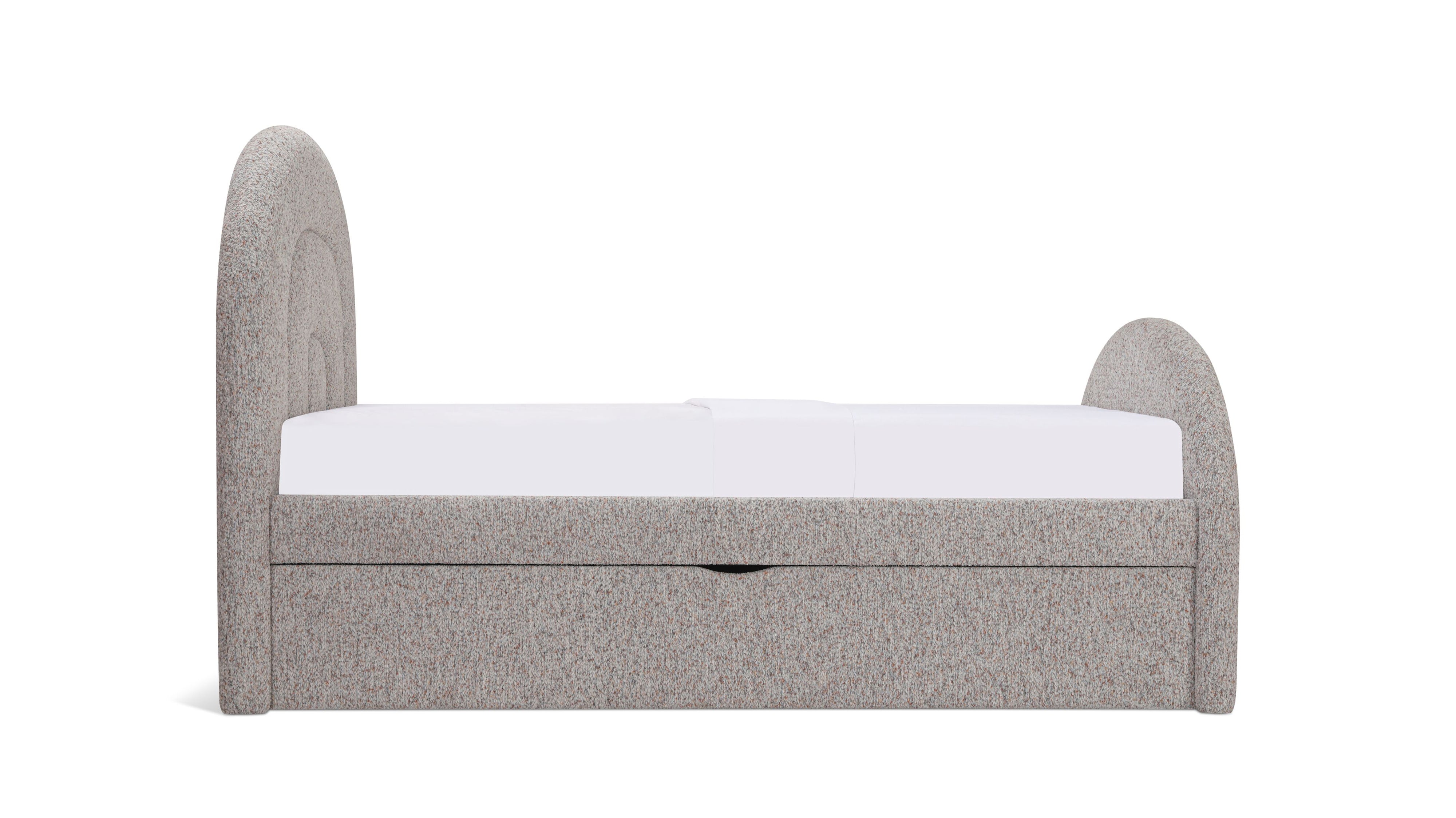 Sunrise Trundle Bed, Twin, Cobble - Sundays Company CanadaBED-RN-035-175-0