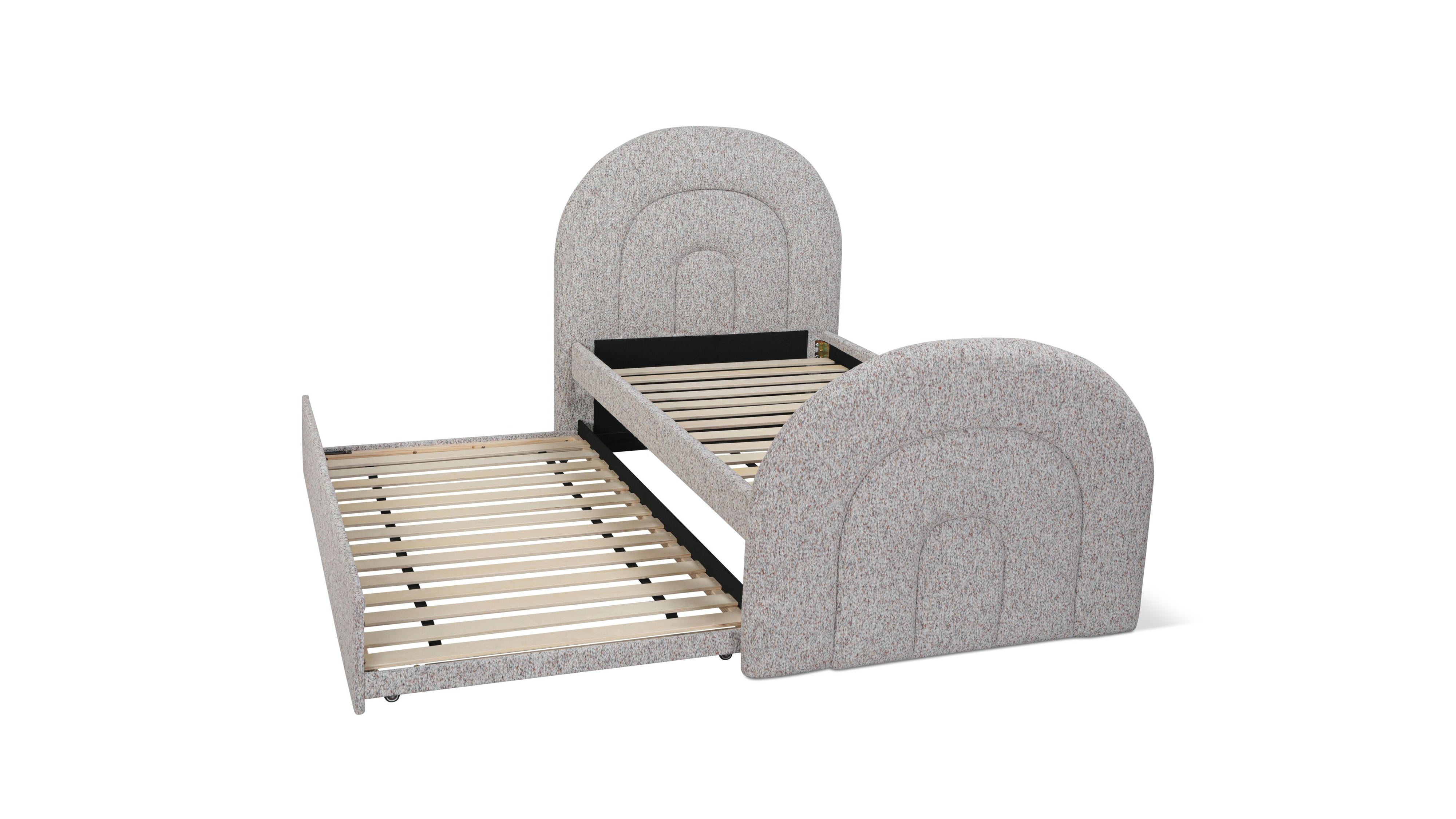 Sunrise Trundle Bed, Twin, Cobble - Sundays Company CanadaBED-RN-035-175-0