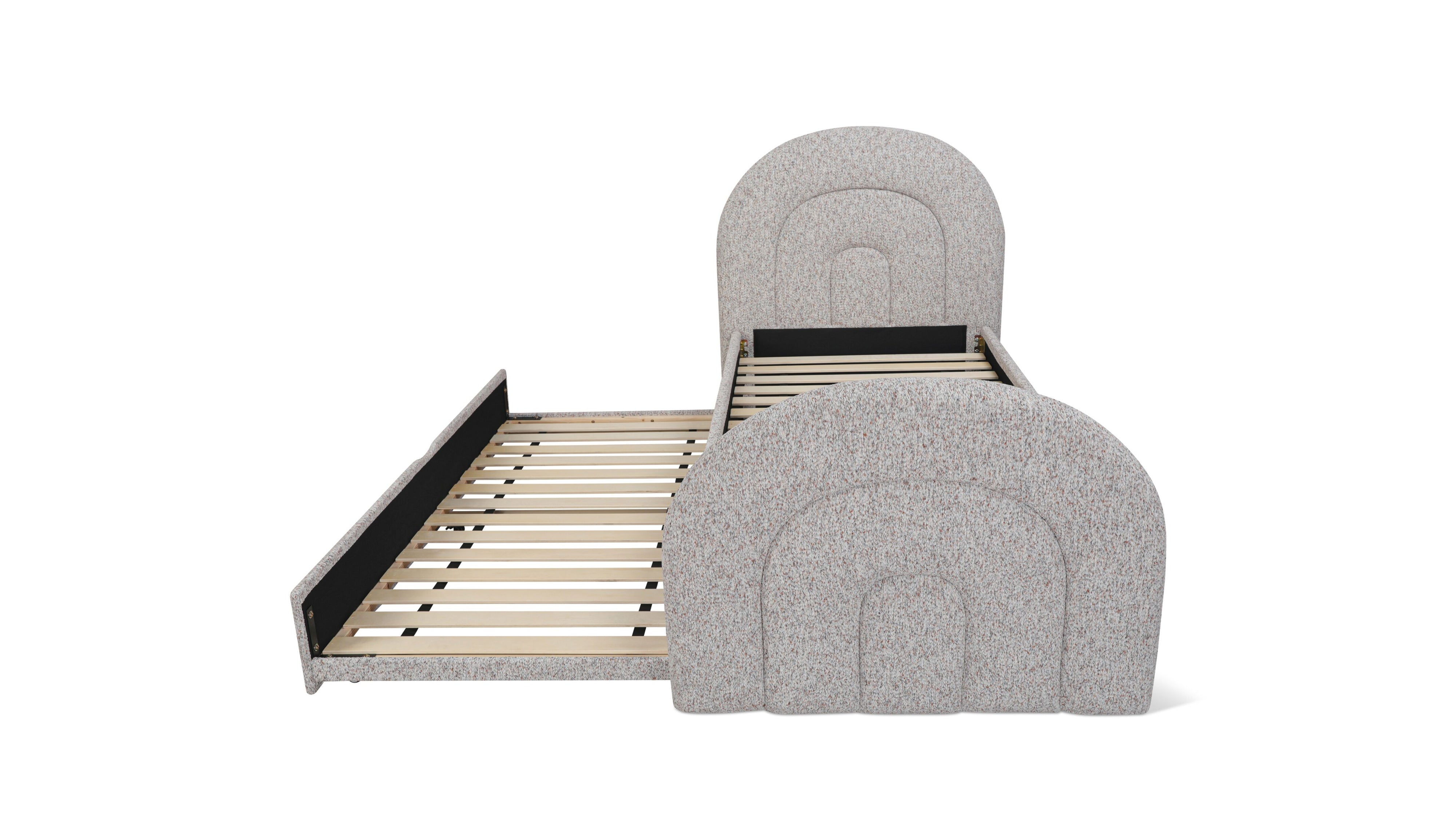 Sunrise Trundle Bed, Twin, Cobble - Sundays Company CanadaBED-RN-035-175-0
