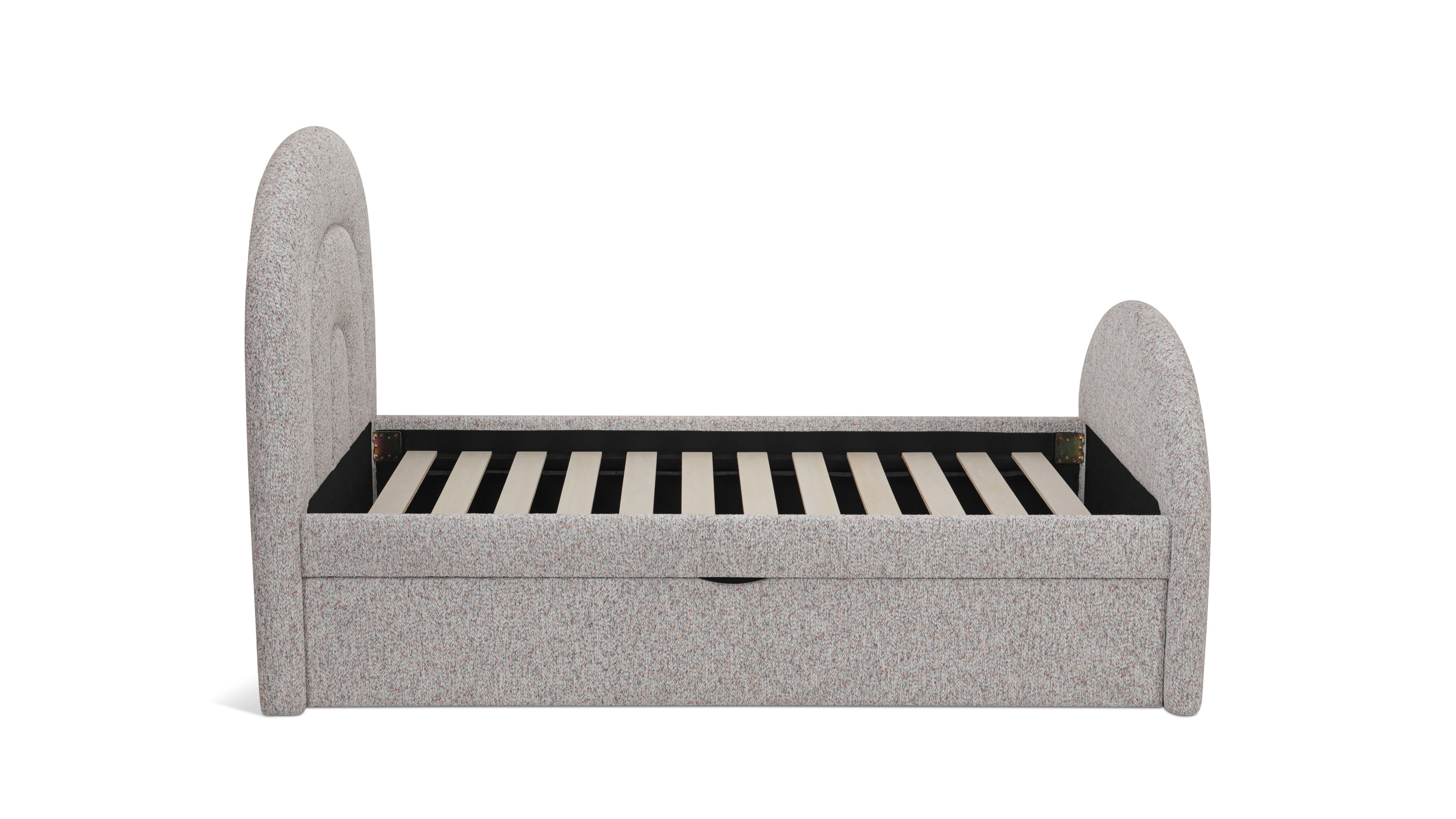 Sunrise Trundle Bed, Twin, Cobble - Sundays Company CanadaBED-RN-035-175-0