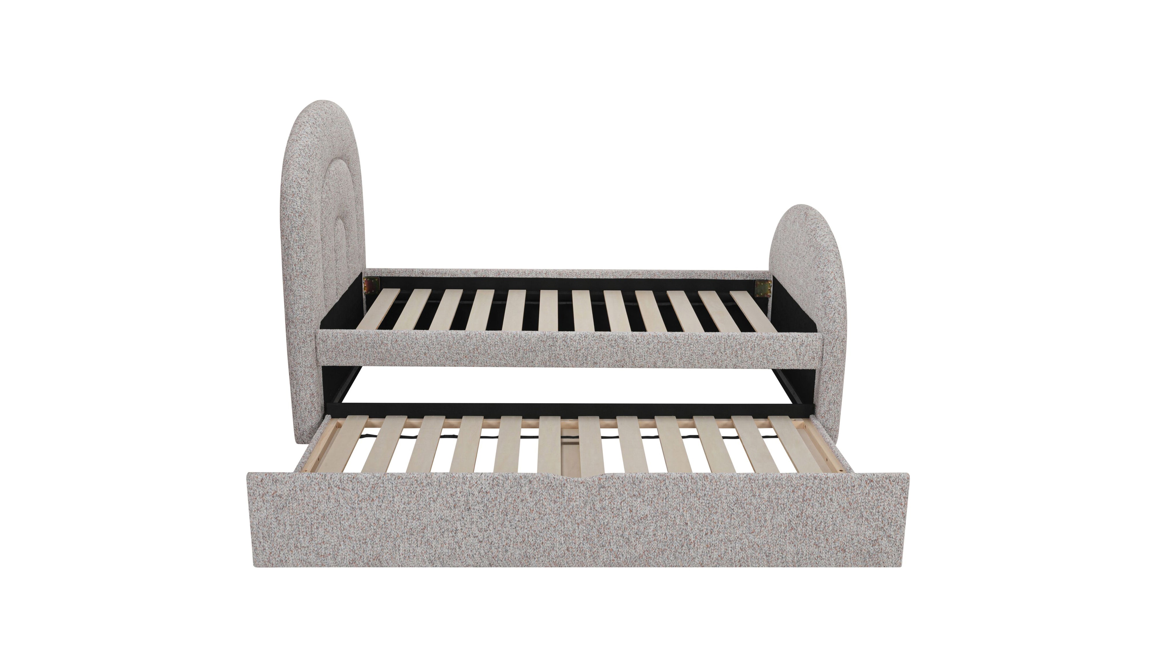 Sunrise Trundle Bed, Twin, Cobble - Sundays Company CanadaBED-RN-035-175-0