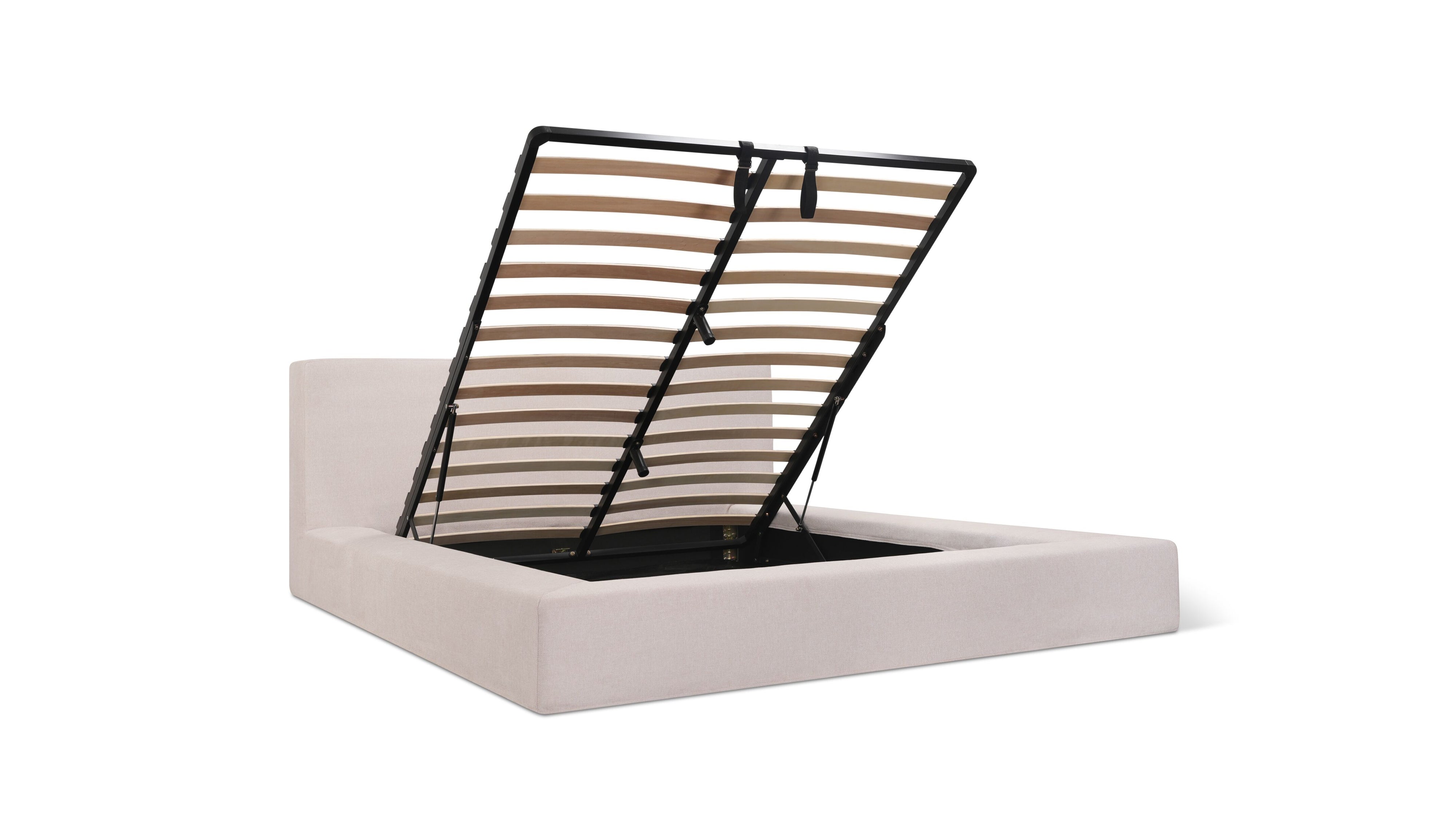 Movie Night™ Storage Bed, Queen, Latte - Sundays Company CanadaBED-RN-036-021-0