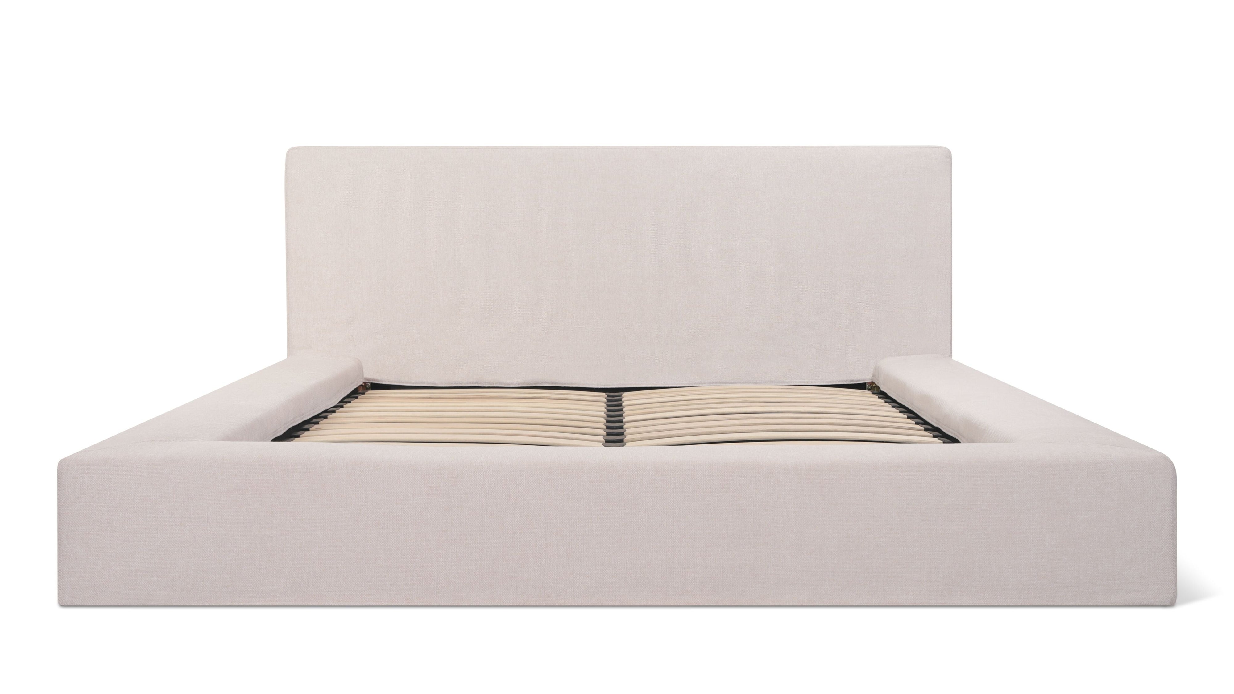 Movie Night™ Storage Bed, King, Latte
