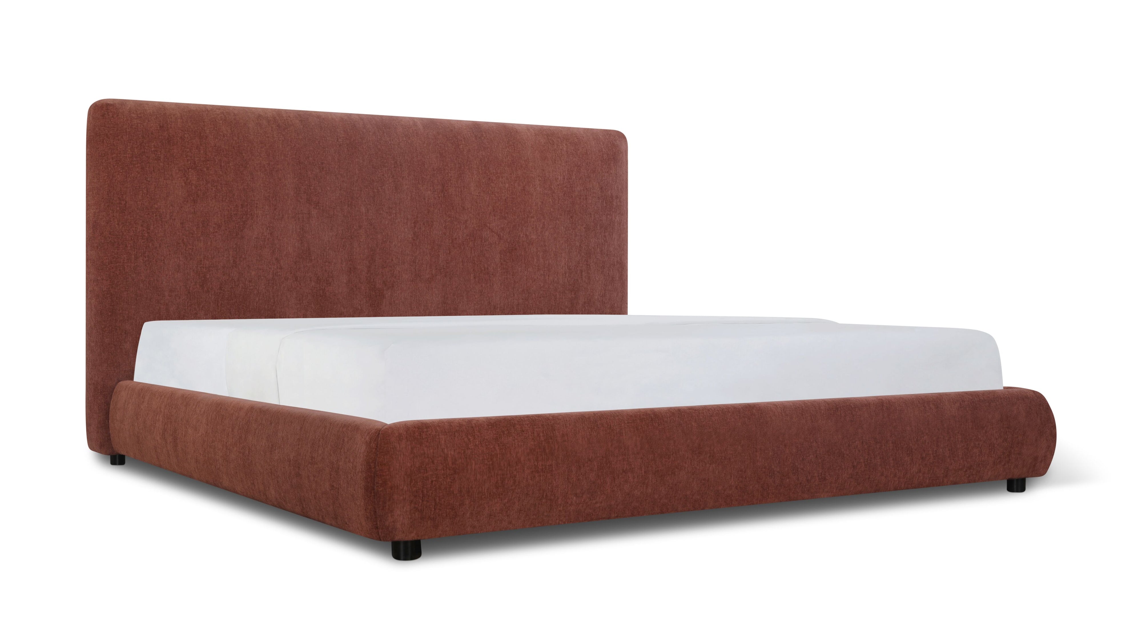 Dream Storage Bed With Tall Headboard, Queen, Toffee