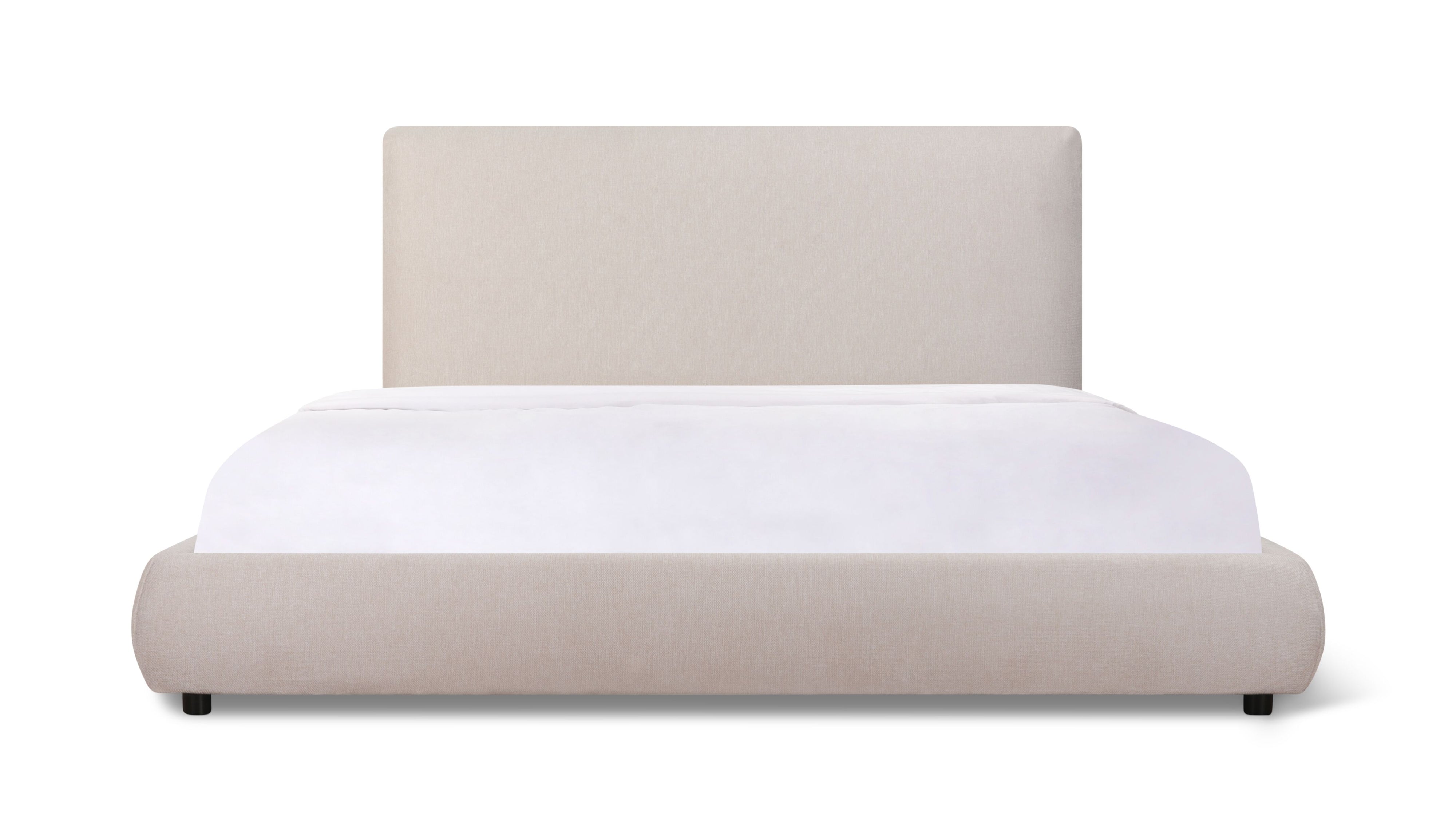 Dream Storage Bed With Tall Headboard, King, Latte