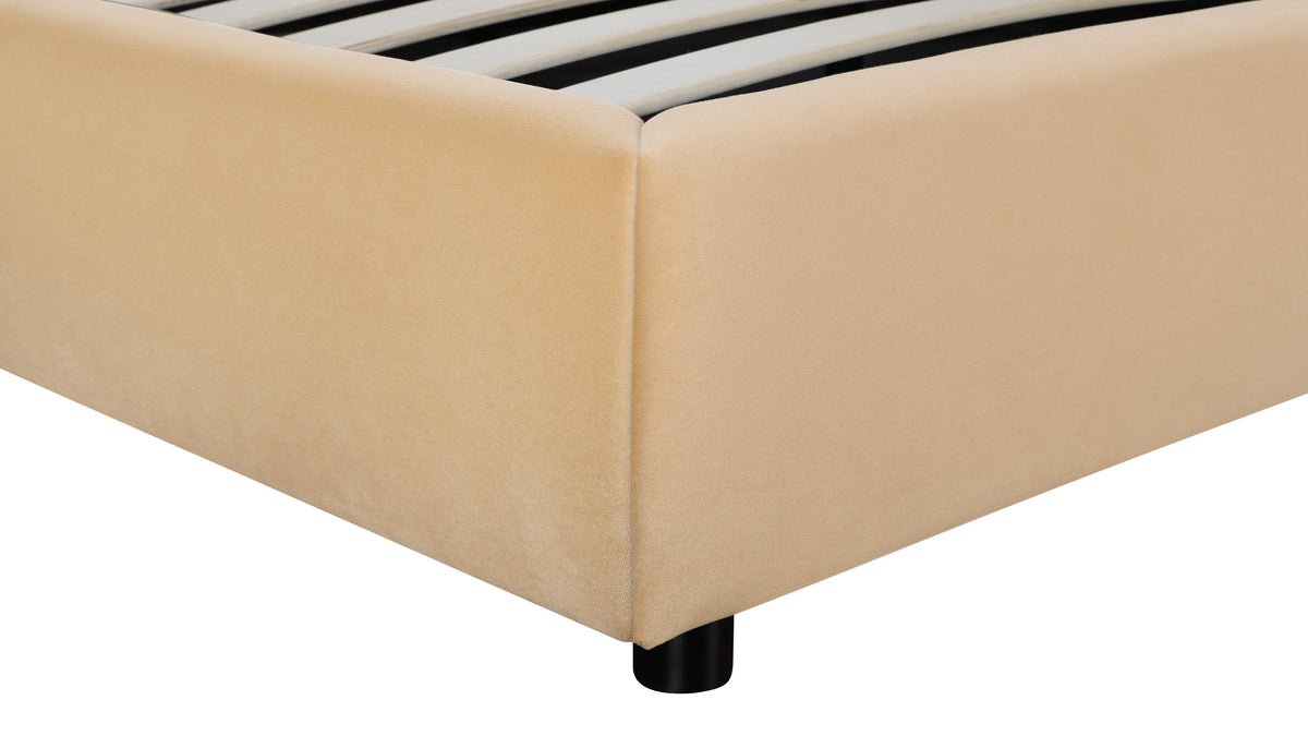 Dream Storage Bed, Queen, Honey