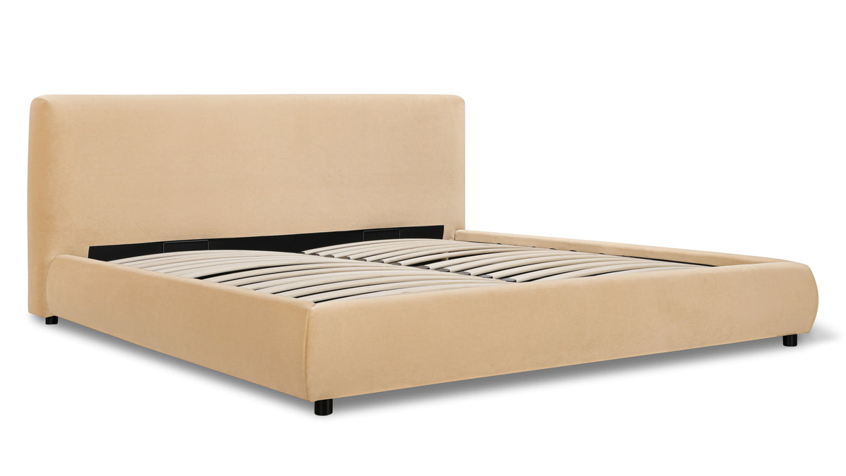 Dream Storage Bed, Queen, Honey