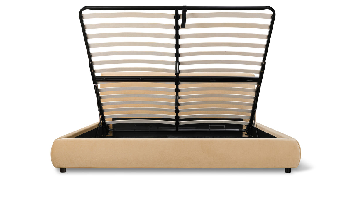 Dream Storage Bed, Queen, Honey
