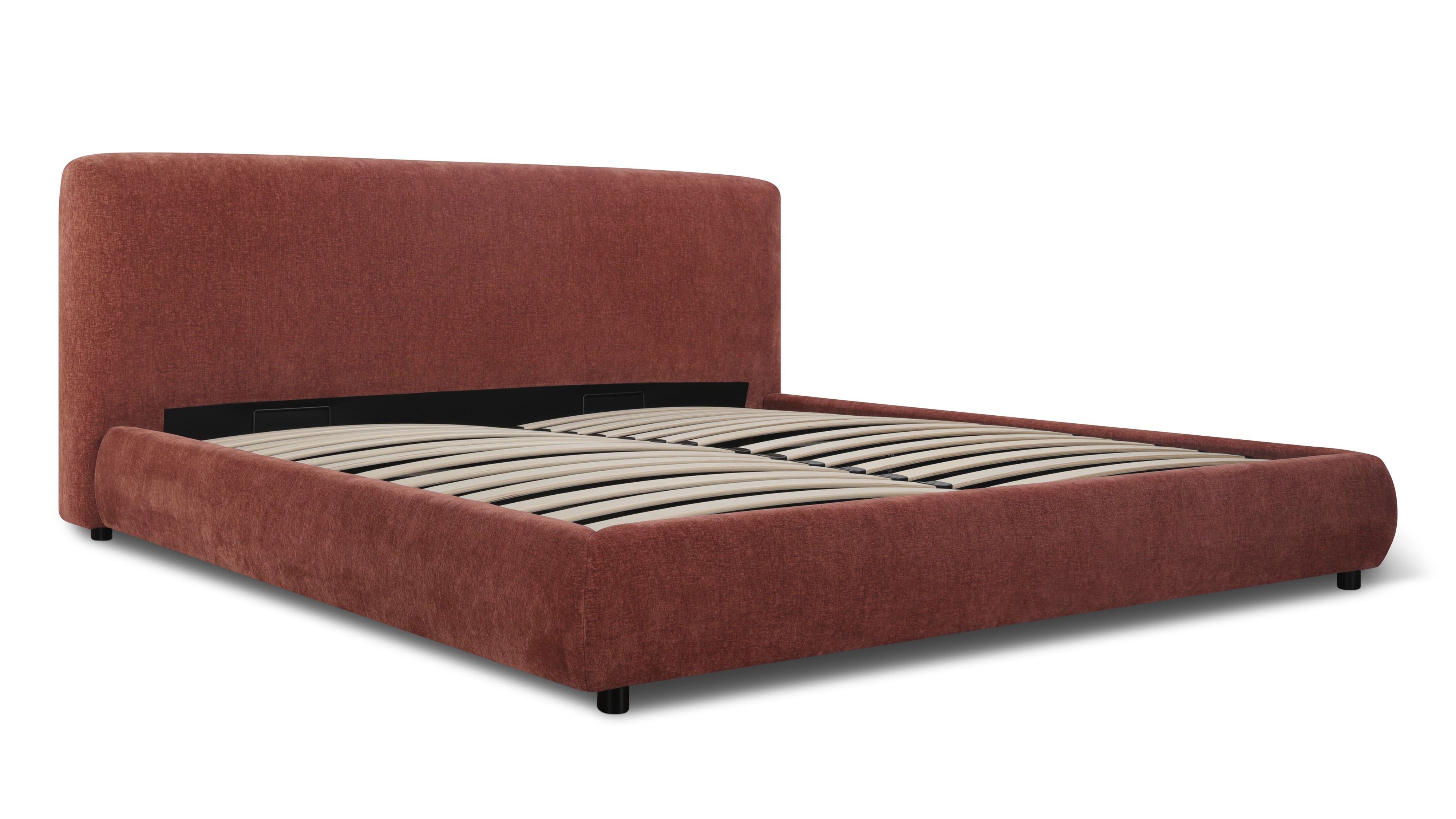 Dream Storage Bed, King, Toffee
