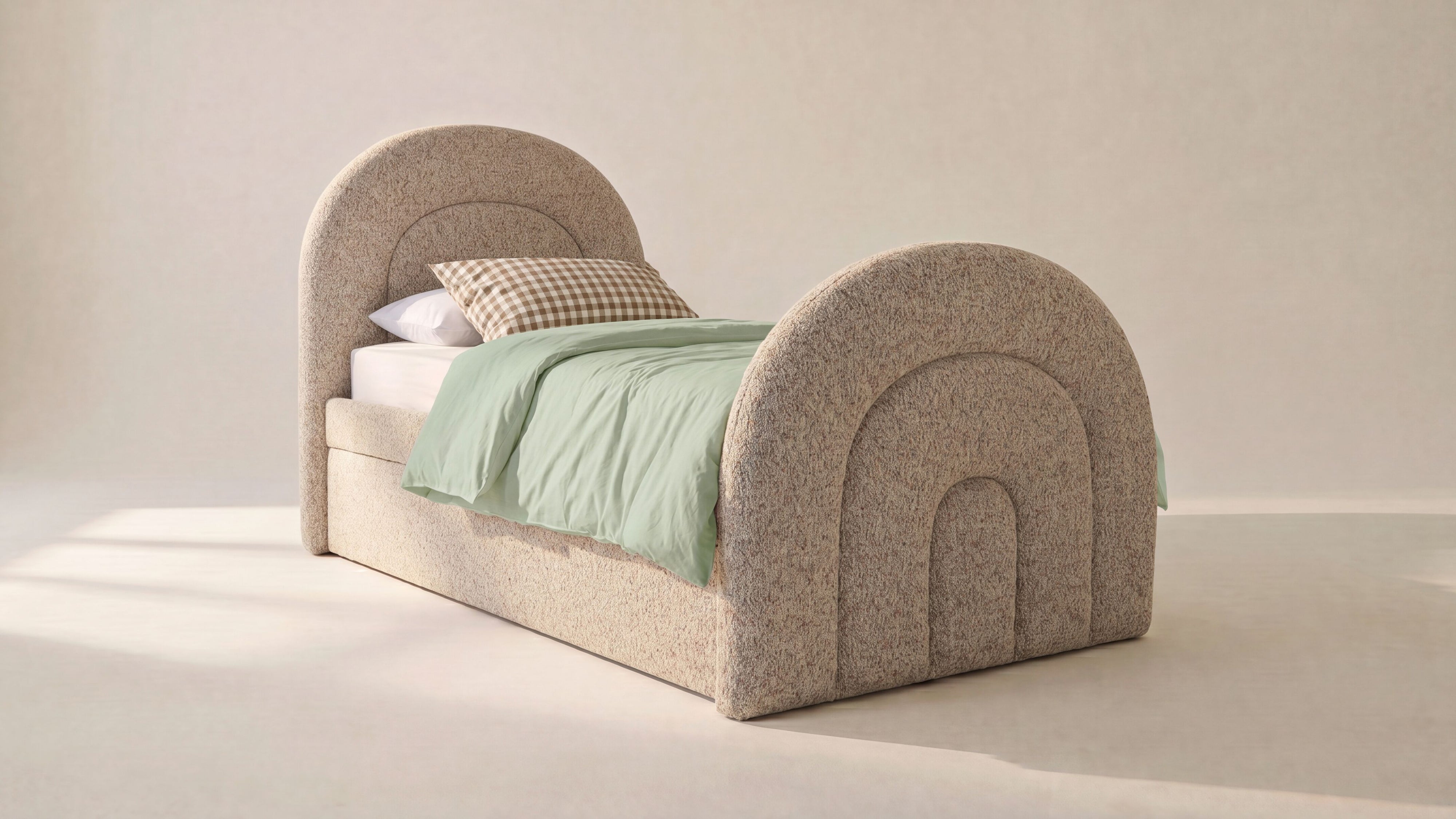 Sunrise Trundle Bed, Twin, Cobble