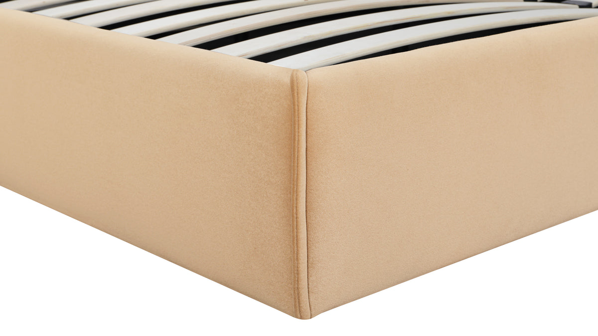 Slumber Storage Bed, King, Honey