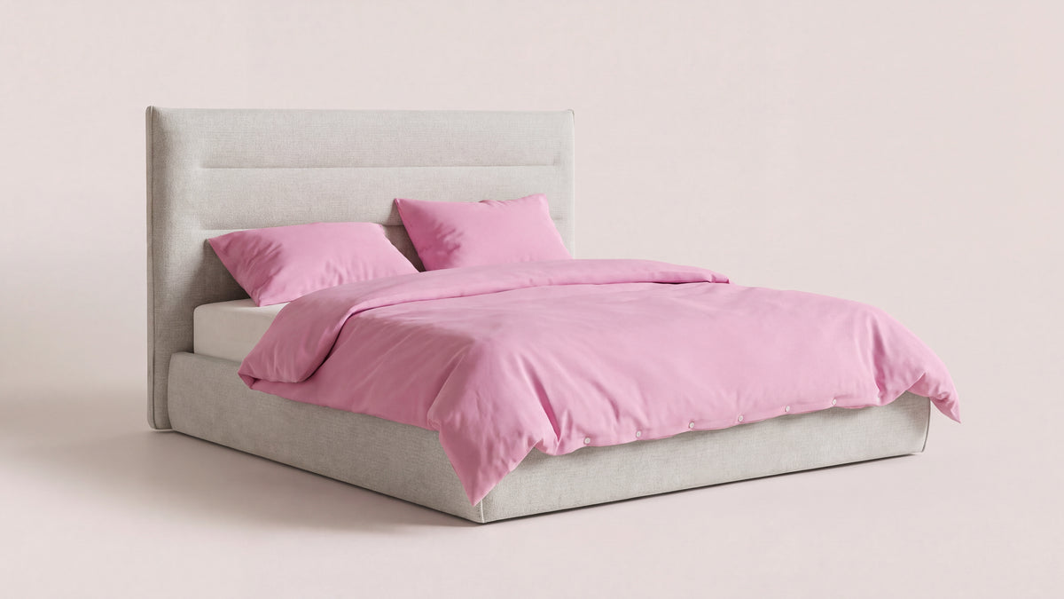 Slumber Storage Bed, Queen, Nougat