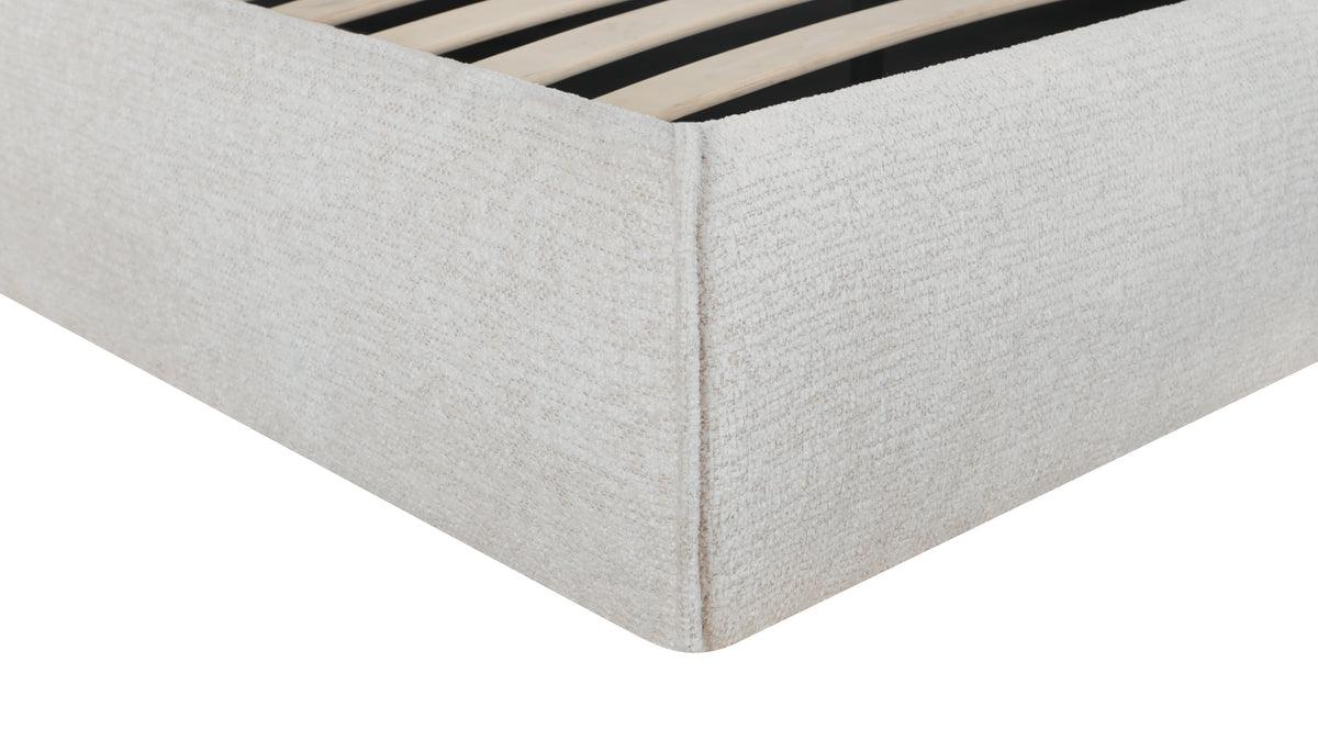 Slumber Storage Bed, Queen, Nougat