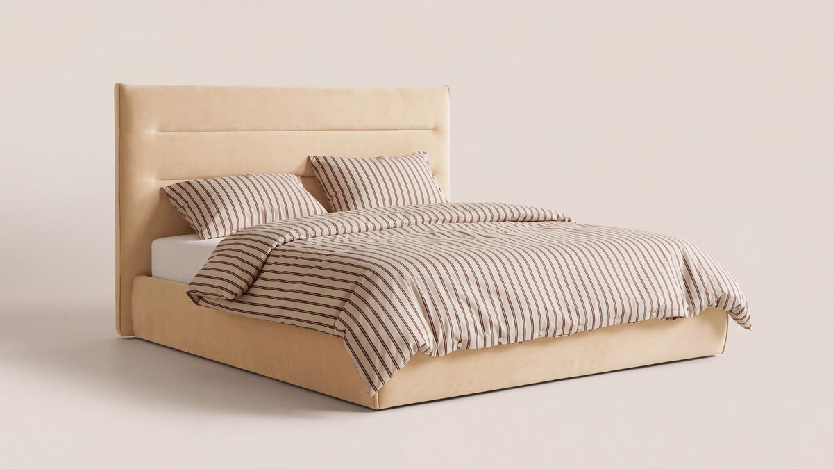 Slumber Storage Bed, Queen, Honey_image