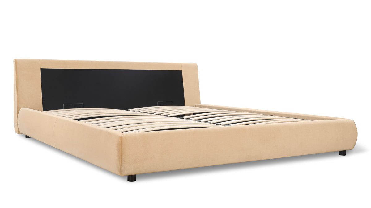 Cloud Storage Bed, King, Honey